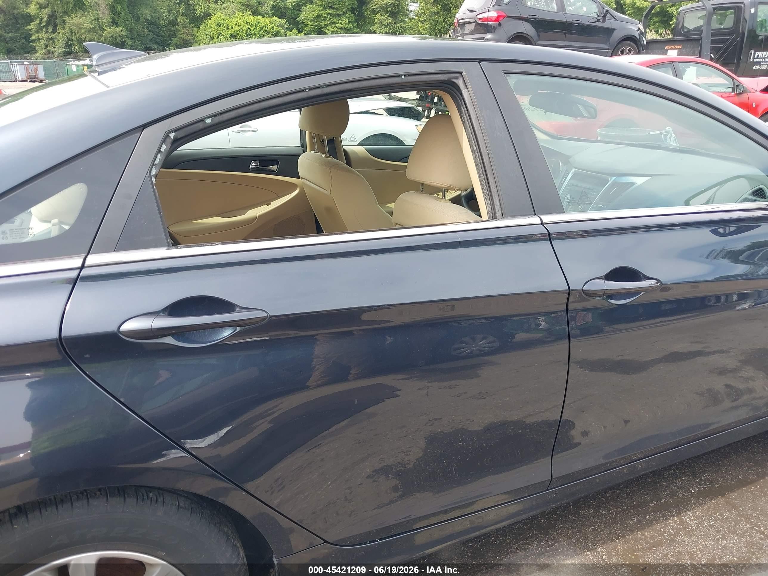 2013 Hyundai Sonata Gls Gray vin: 5NPEB4AC3DH725634