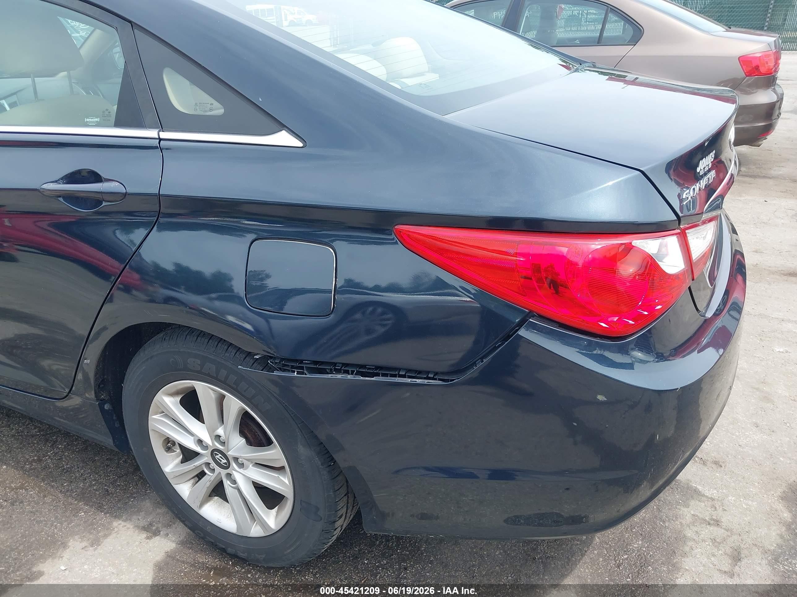 2013 Hyundai Sonata Gls Gray vin: 5NPEB4AC3DH725634