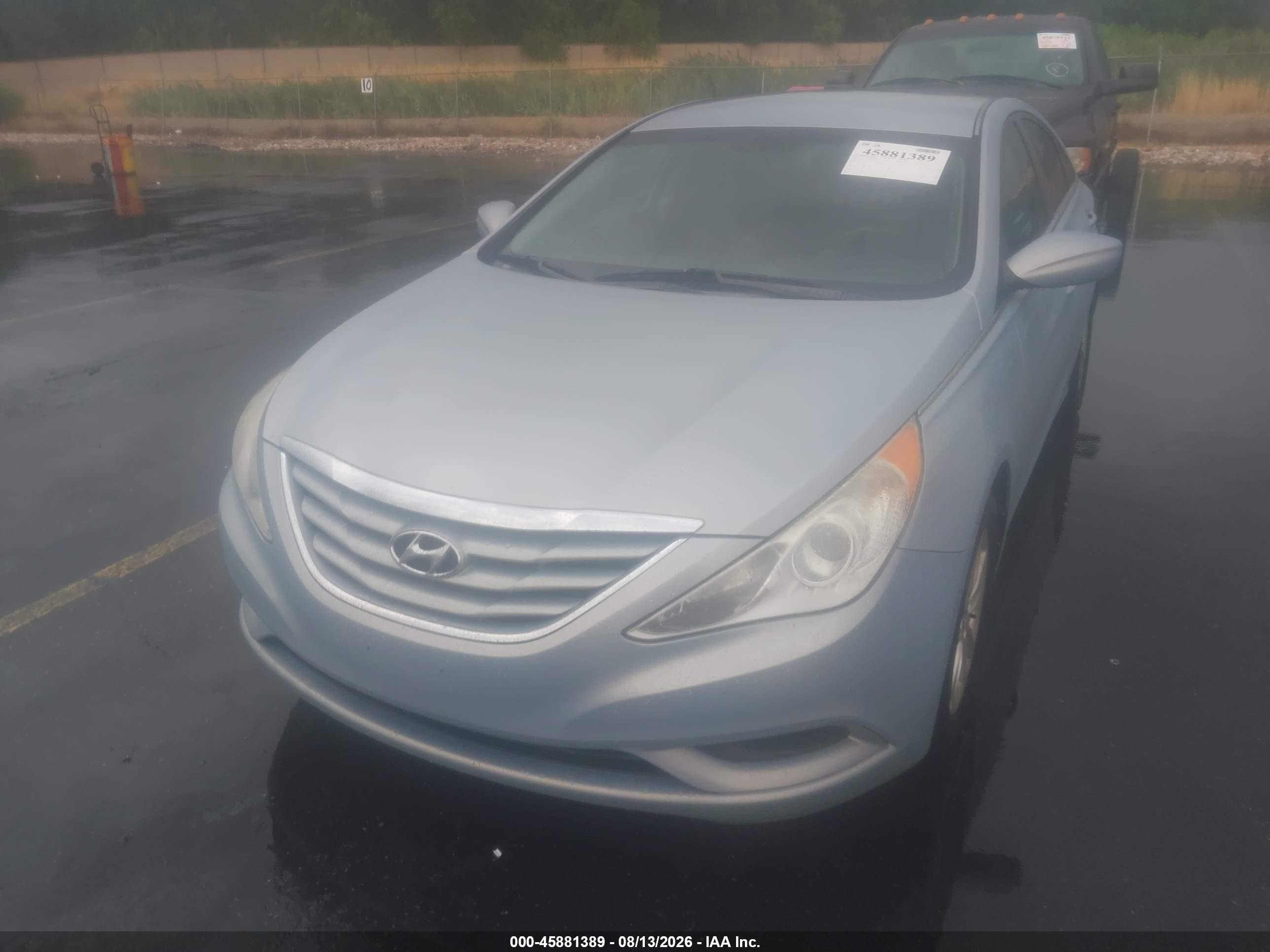 2013 Hyundai Sonata Gls Blue vin: 5NPEB4AC3DH727531