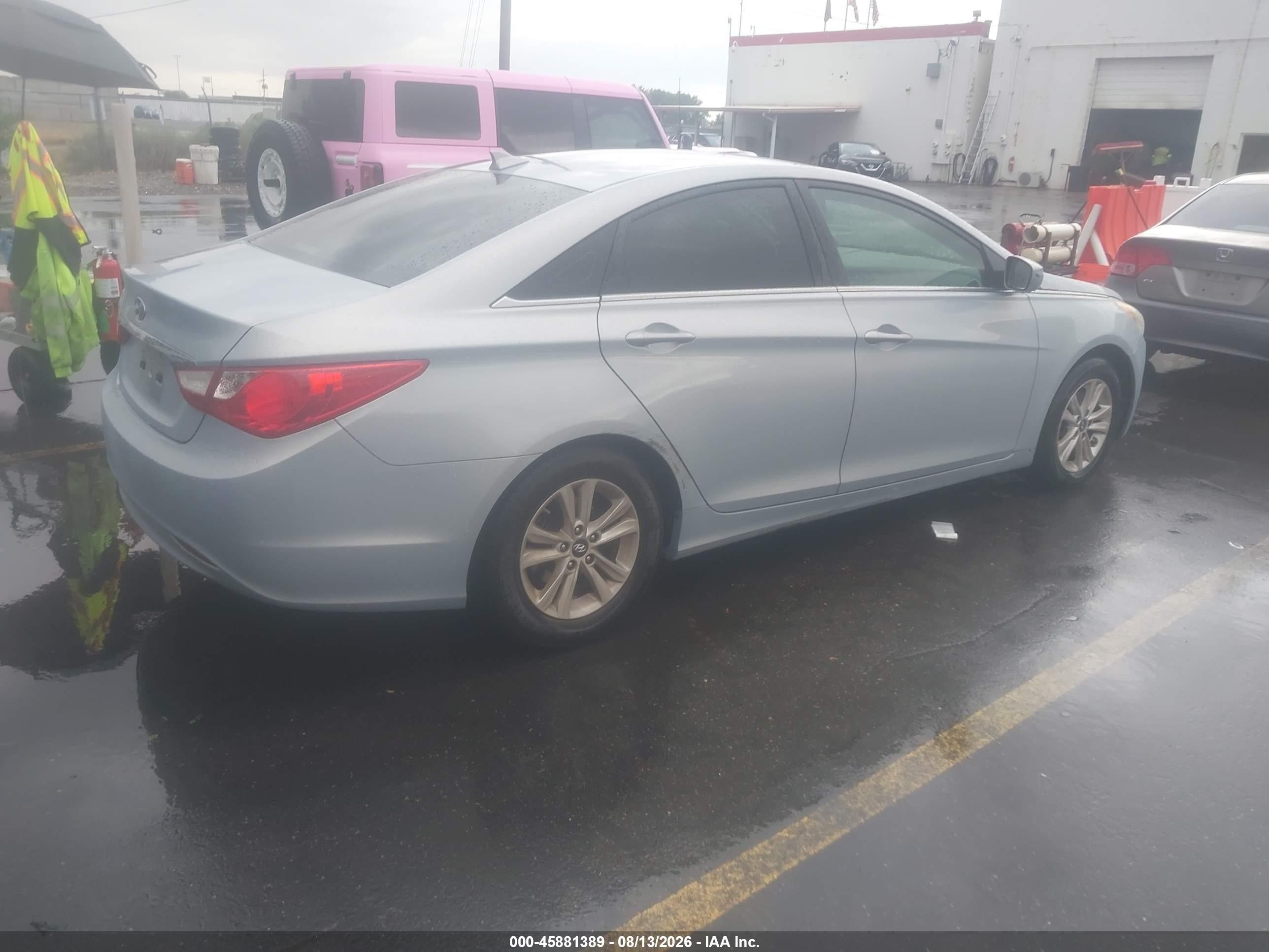 2013 Hyundai Sonata Gls Blue vin: 5NPEB4AC3DH727531