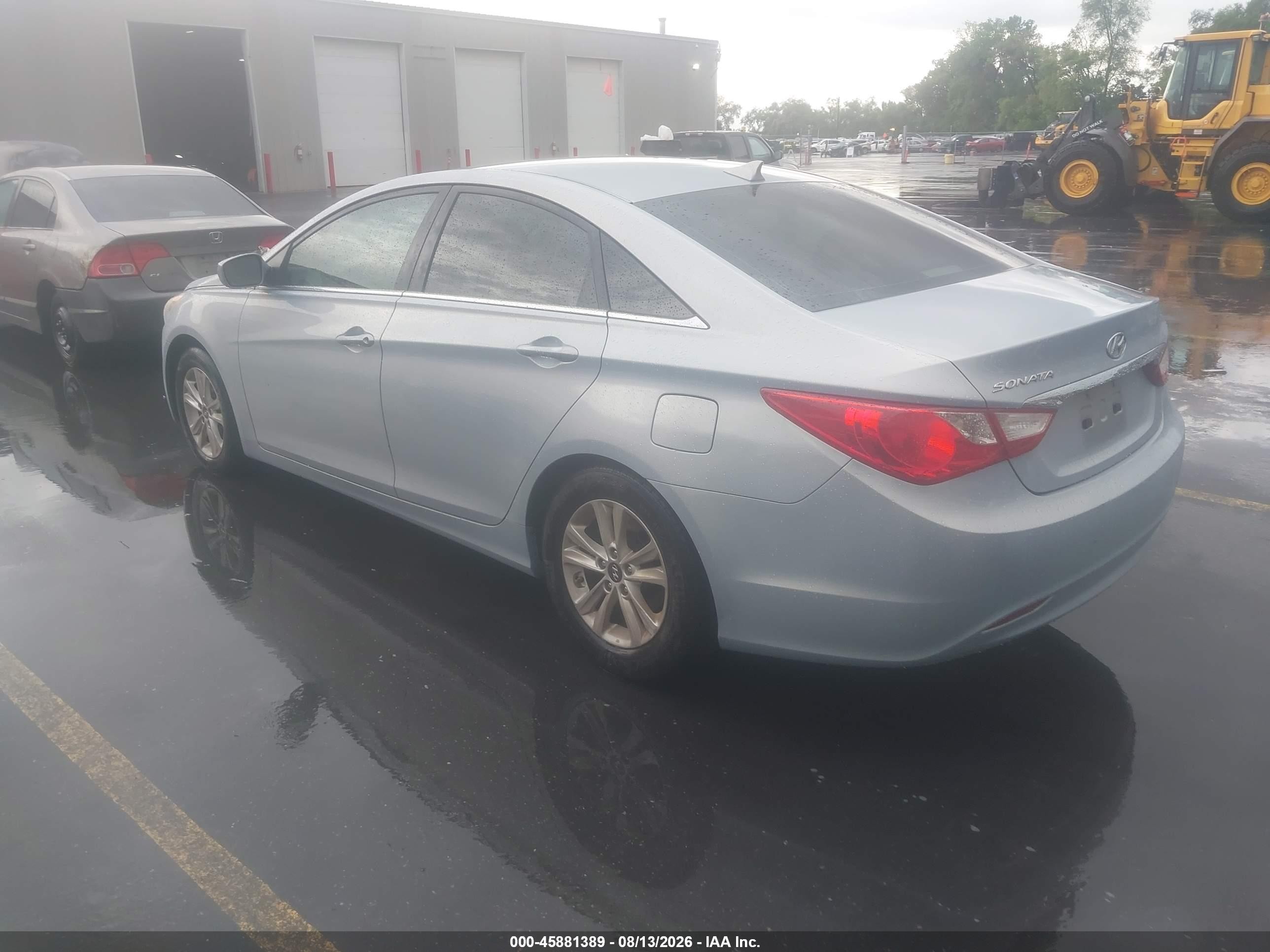 2013 Hyundai Sonata Gls Blue vin: 5NPEB4AC3DH727531