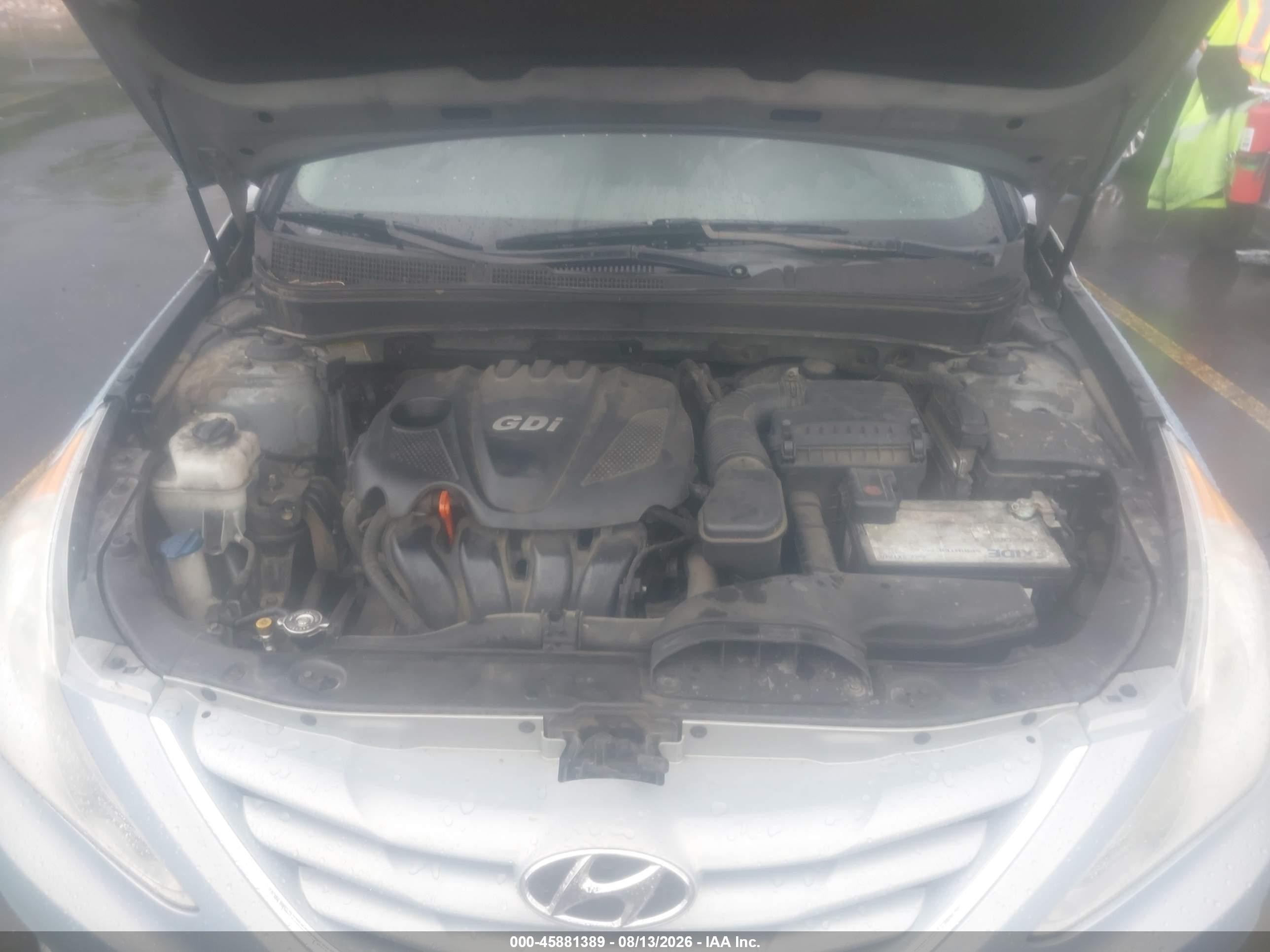 2013 Hyundai Sonata Gls Blue vin: 5NPEB4AC3DH727531