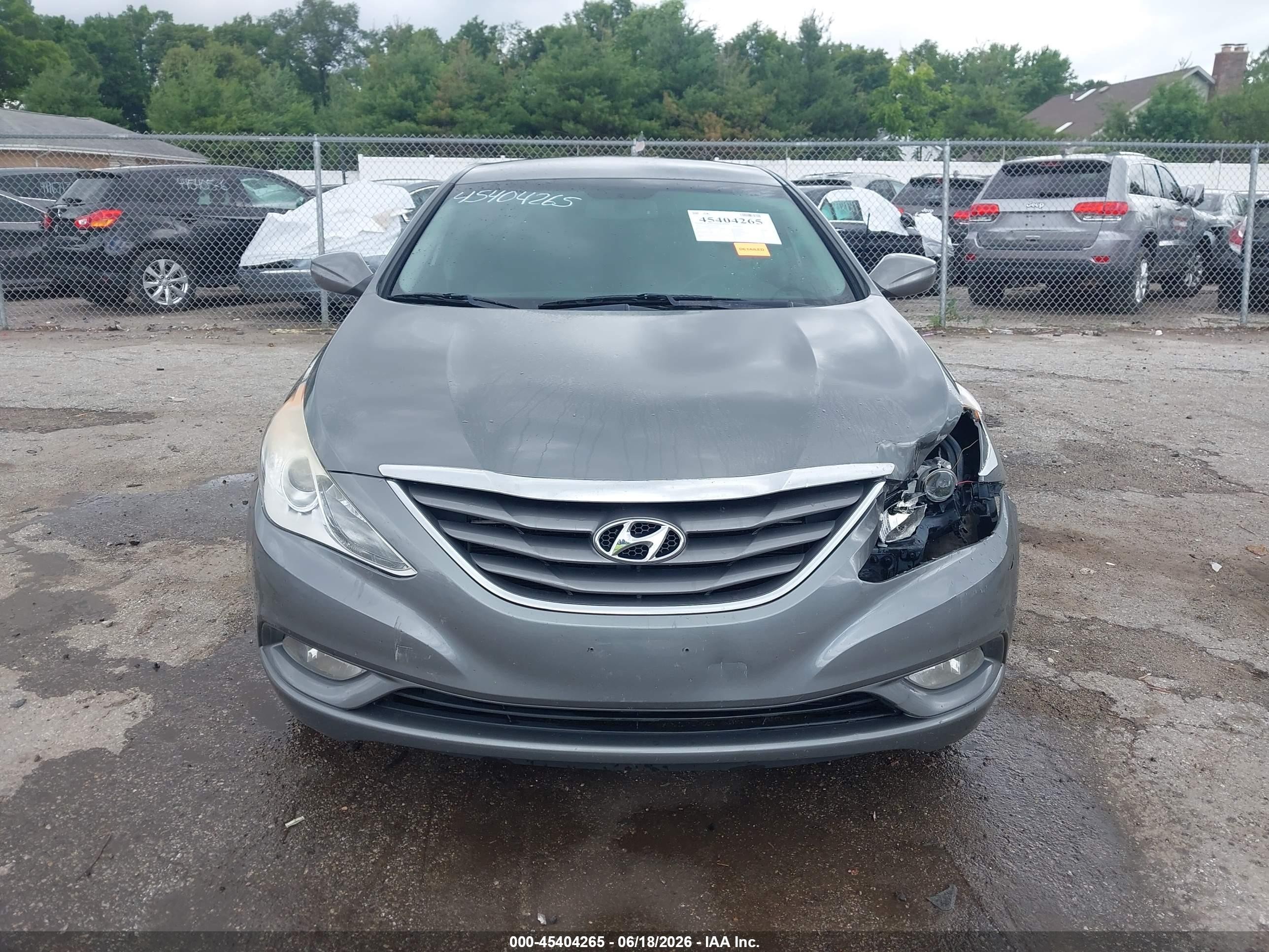 2013 Hyundai Sonata Gls Серый vin: 5NPEB4AC3DH732812