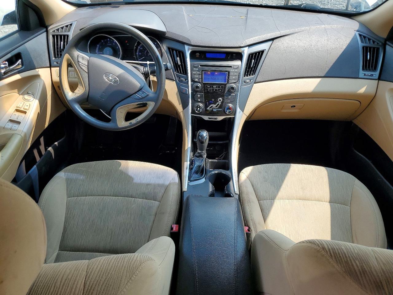 2013 Hyundai Sonata Gls White vin: 5NPEB4AC3DH733412