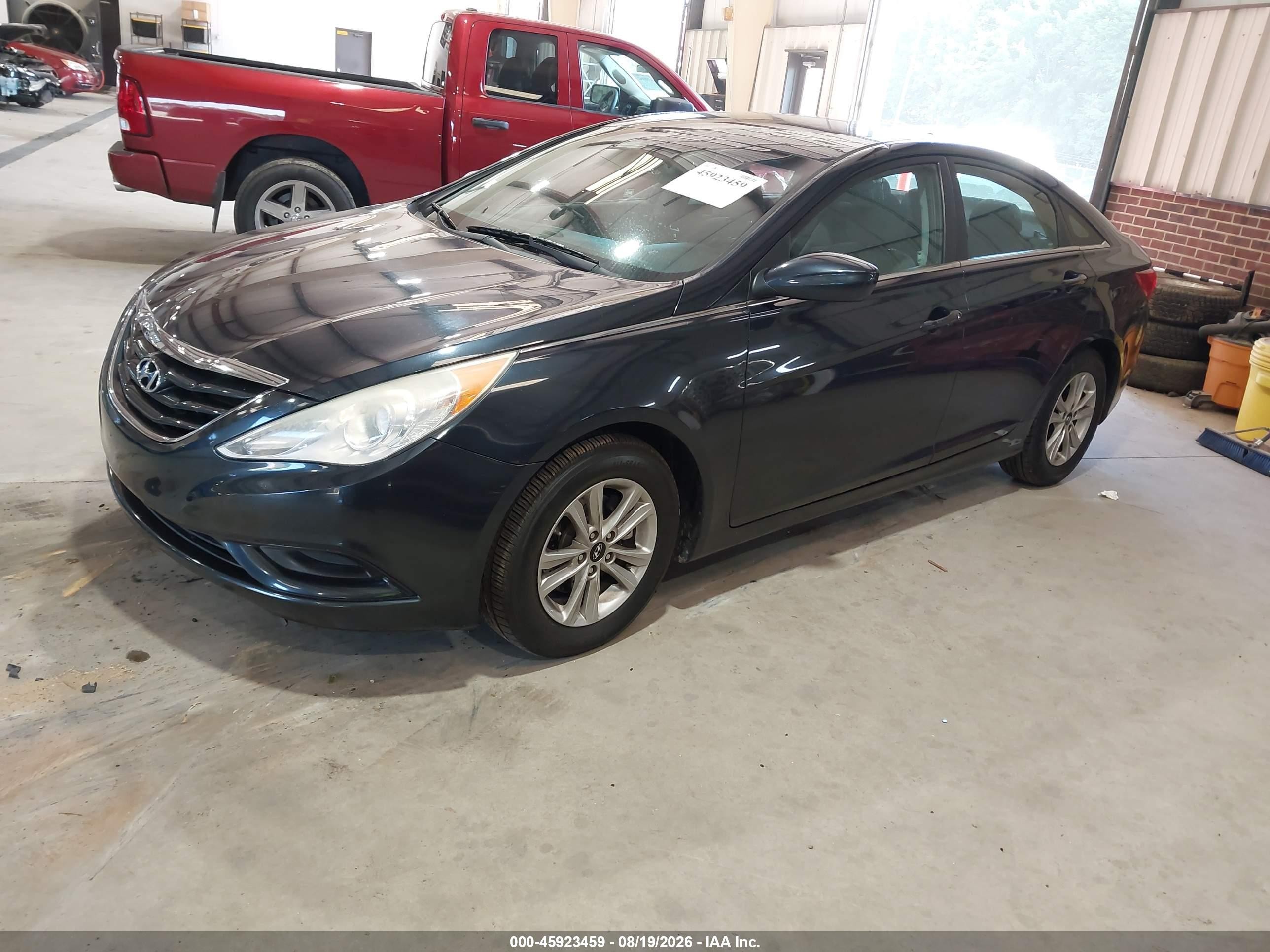 2013 Hyundai Sonata Gls Black vin: 5NPEB4AC3DH739808