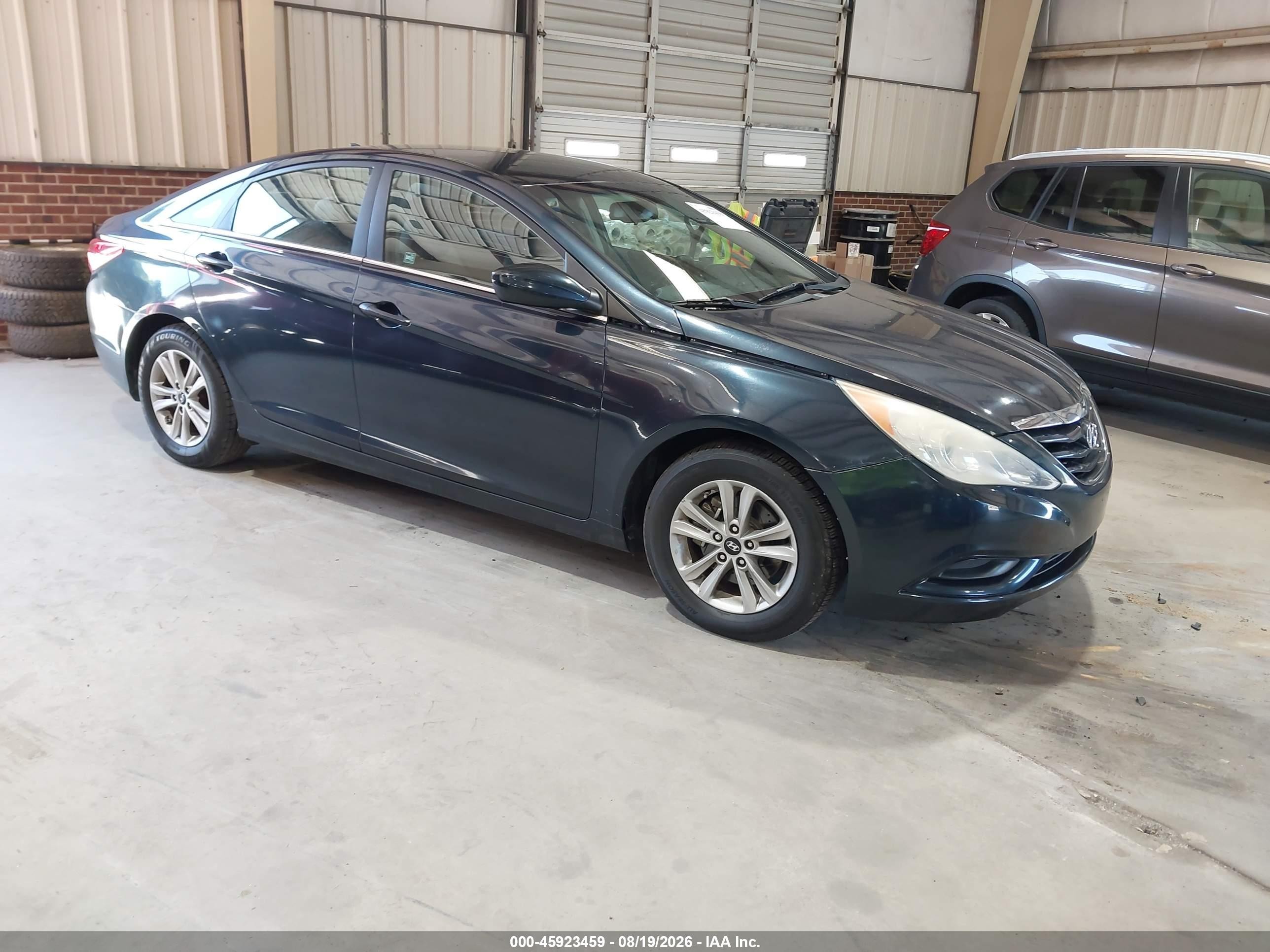 2013 Hyundai Sonata Gls Black vin: 5NPEB4AC3DH739808