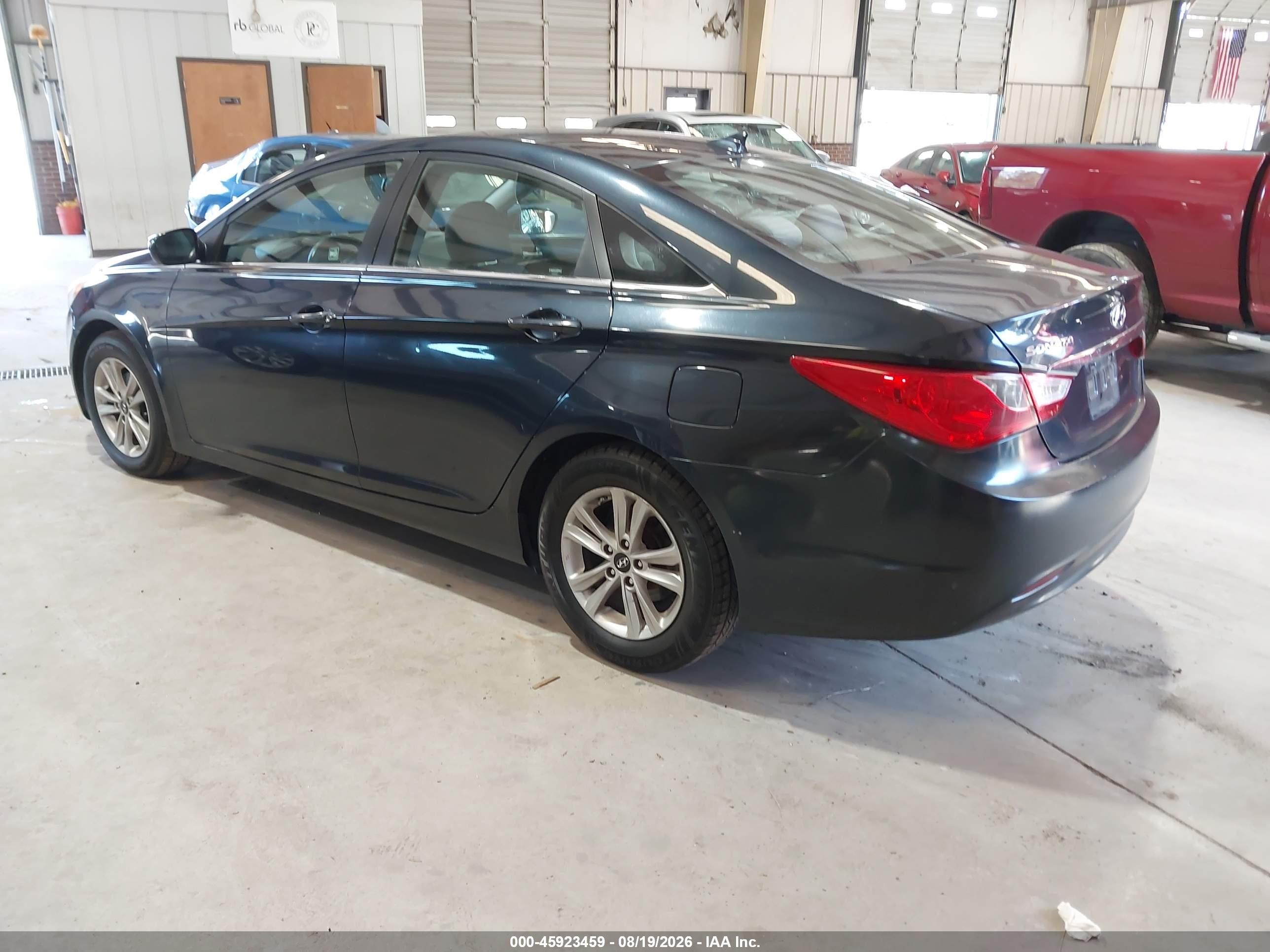 2013 Hyundai Sonata Gls Black vin: 5NPEB4AC3DH739808