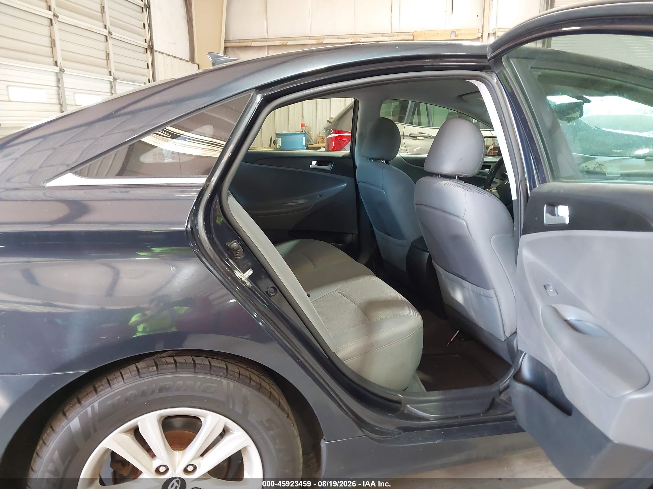 2013 Hyundai Sonata Gls Black vin: 5NPEB4AC3DH739808
