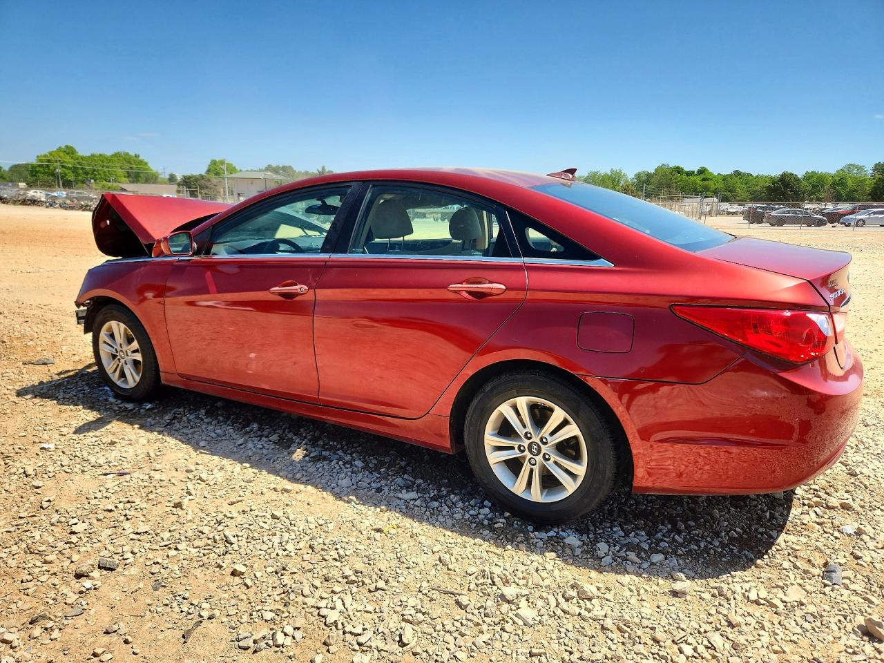 2013 Hyundai Sonata Gls Red vin: 5NPEB4AC3DH744362