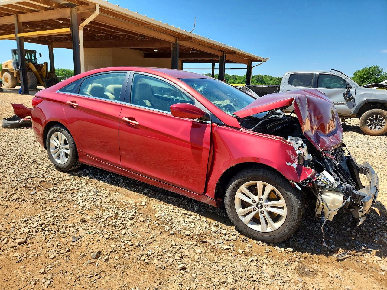 2013 Hyundai Sonata Gls Red vin: 5NPEB4AC3DH744362
