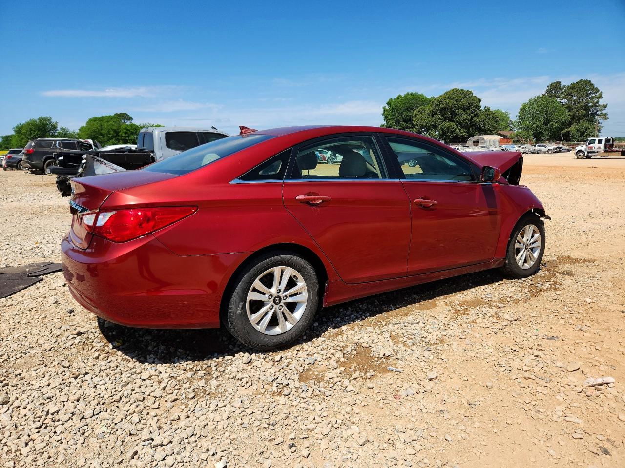 2013 Hyundai Sonata Gls Red vin: 5NPEB4AC3DH744362