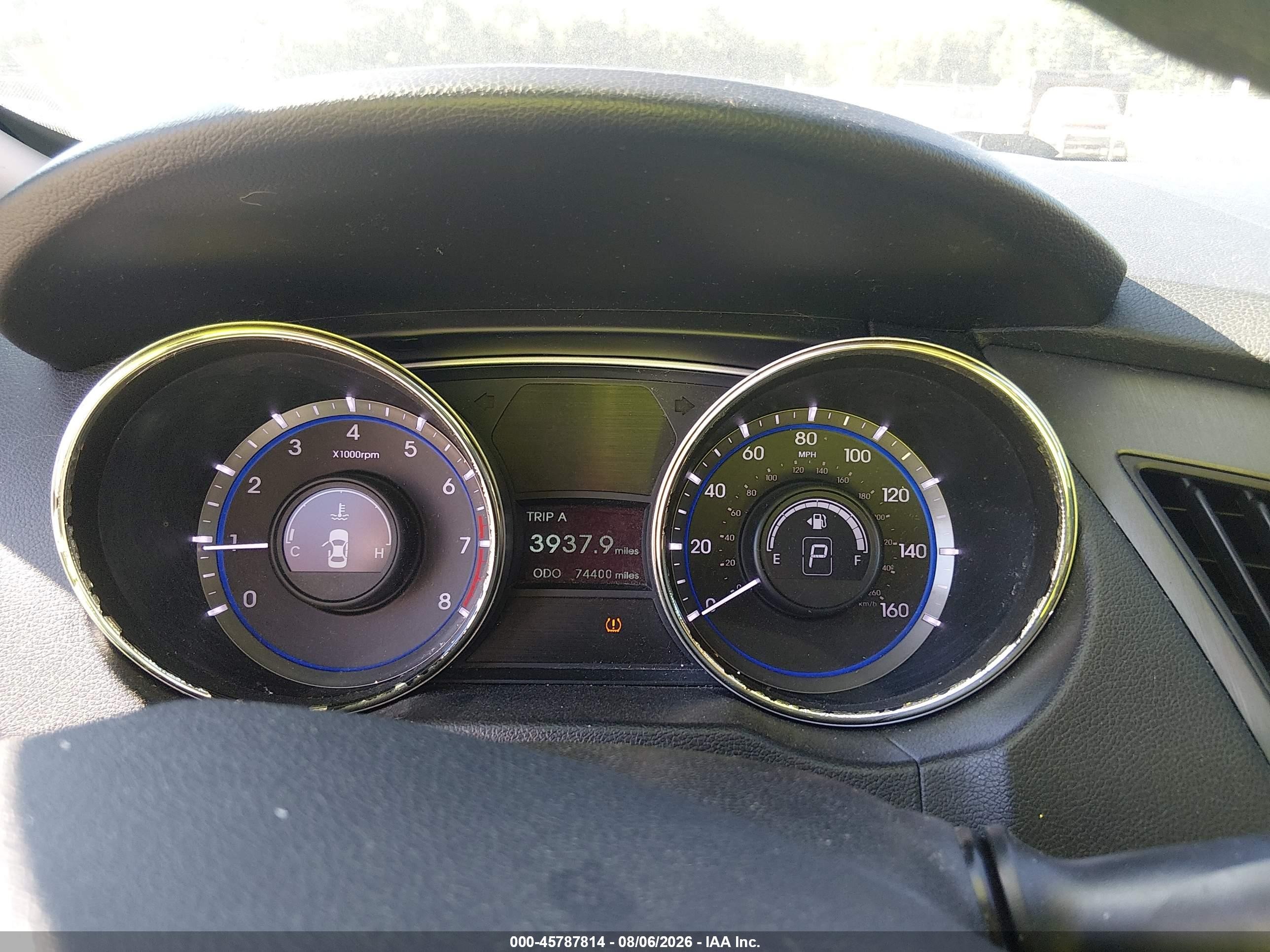 2013 Hyundai Sonata Gls Blue vin: 5NPEB4AC3DH745575