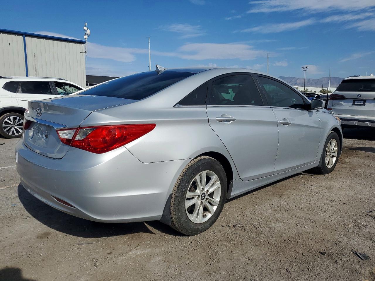 2013 Hyundai Sonata Gls Silver vin: 5NPEB4AC3DH747696