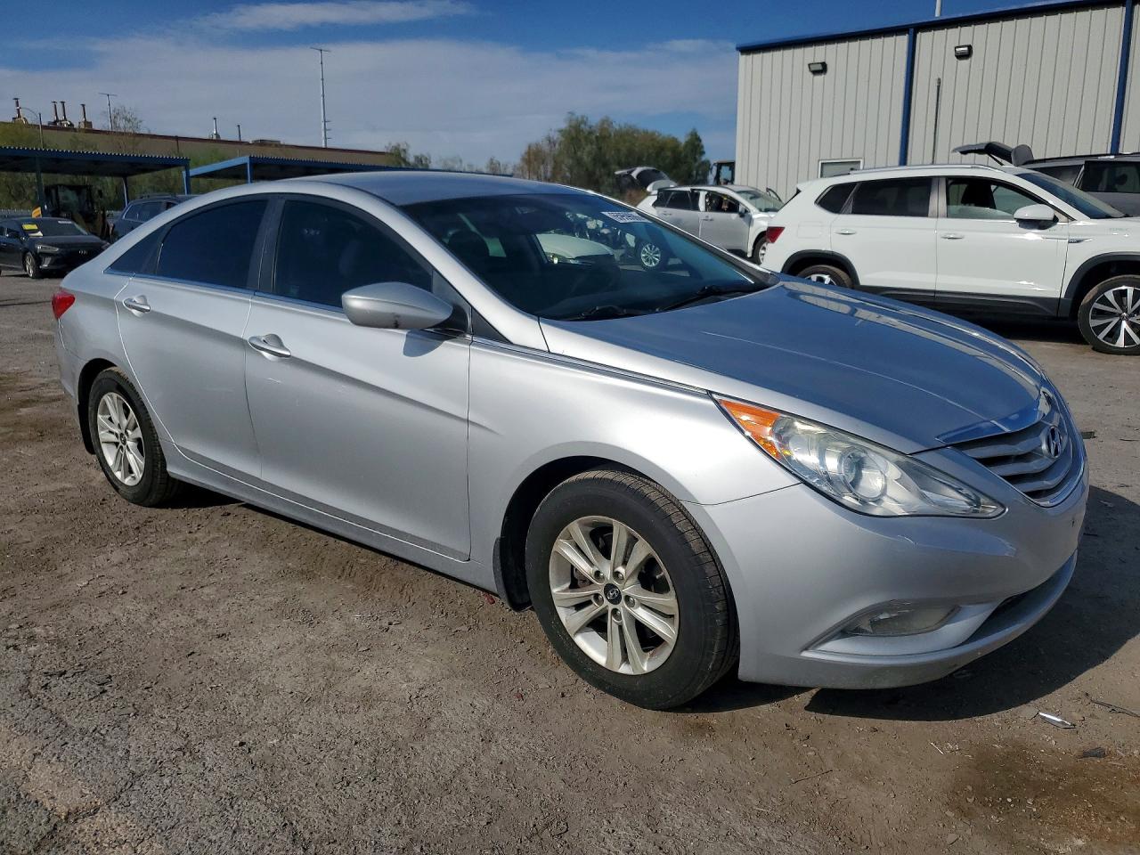 2013 Hyundai Sonata Gls Silver vin: 5NPEB4AC3DH747696