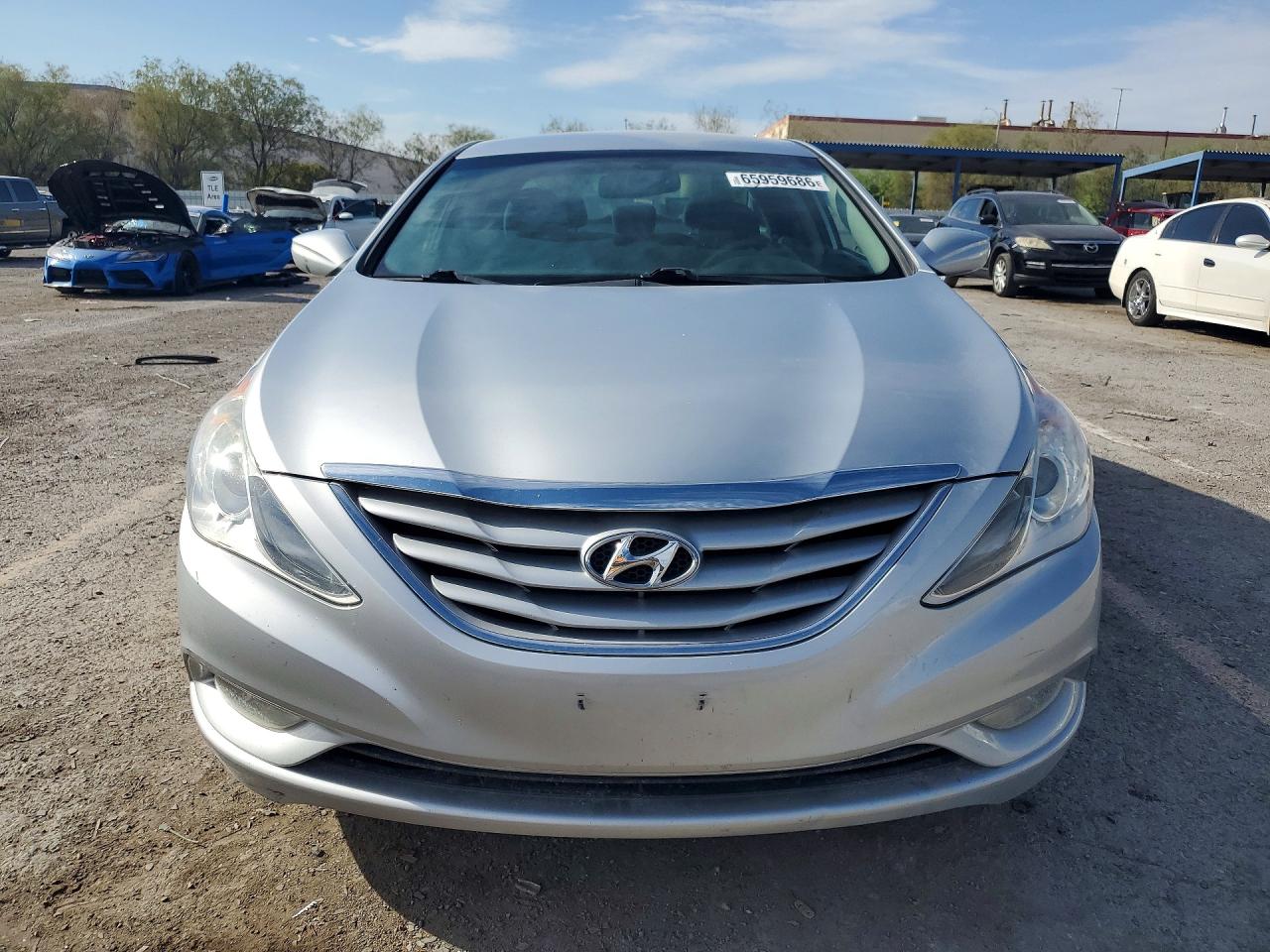 2013 Hyundai Sonata Gls Silver vin: 5NPEB4AC3DH747696