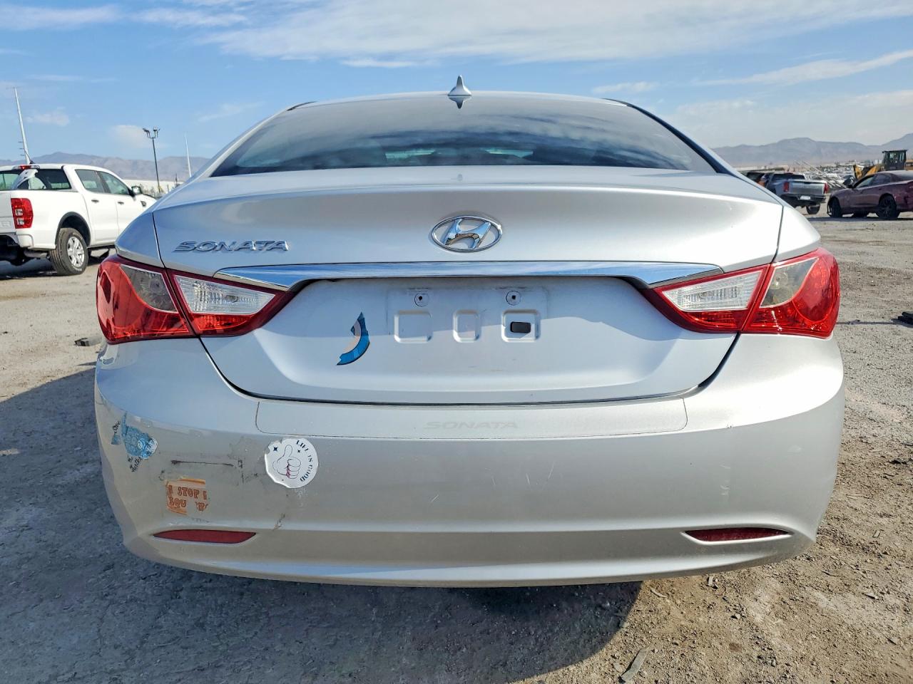 2013 Hyundai Sonata Gls Silver vin: 5NPEB4AC3DH747696