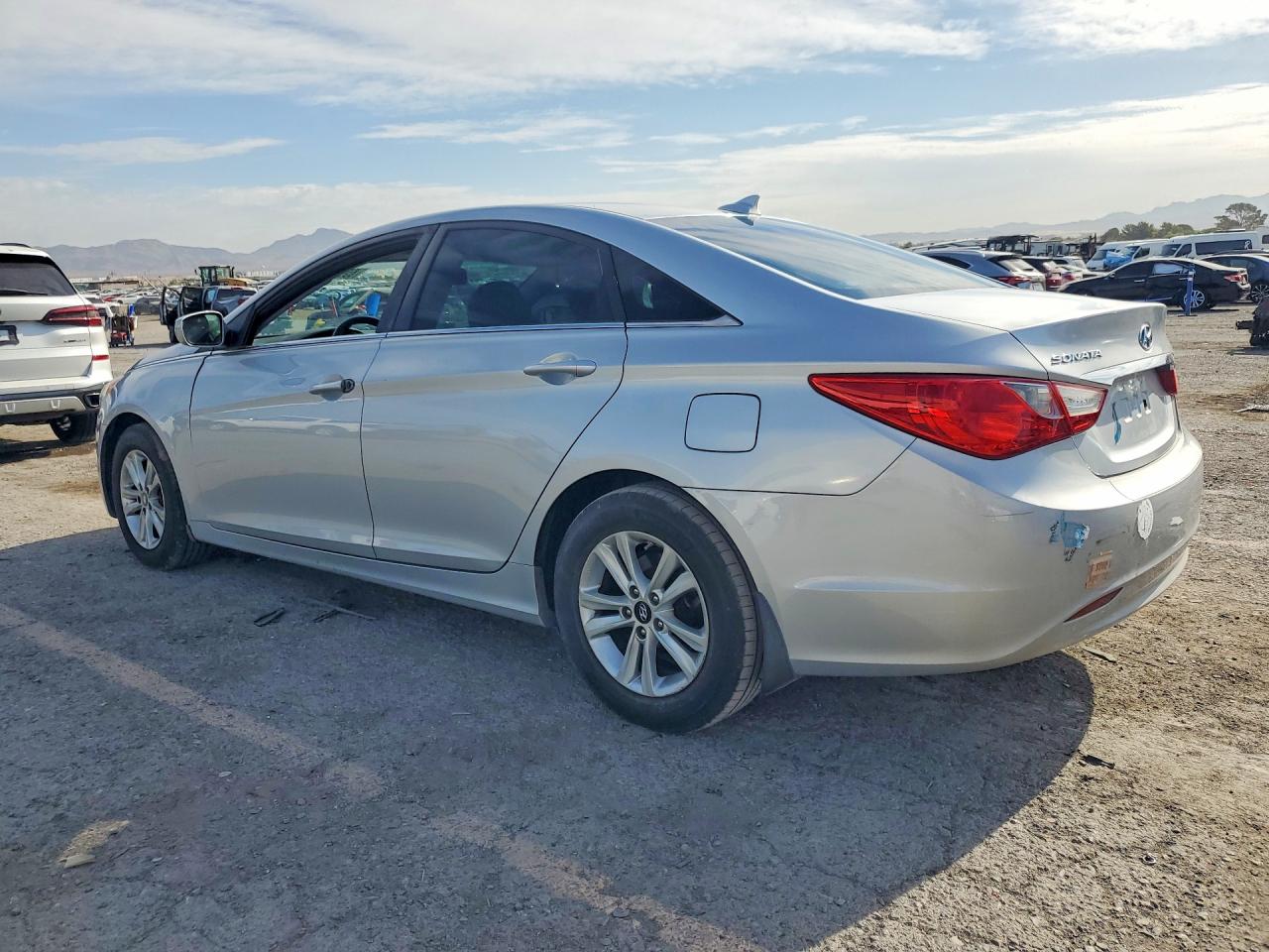 2013 Hyundai Sonata Gls Silver vin: 5NPEB4AC3DH747696