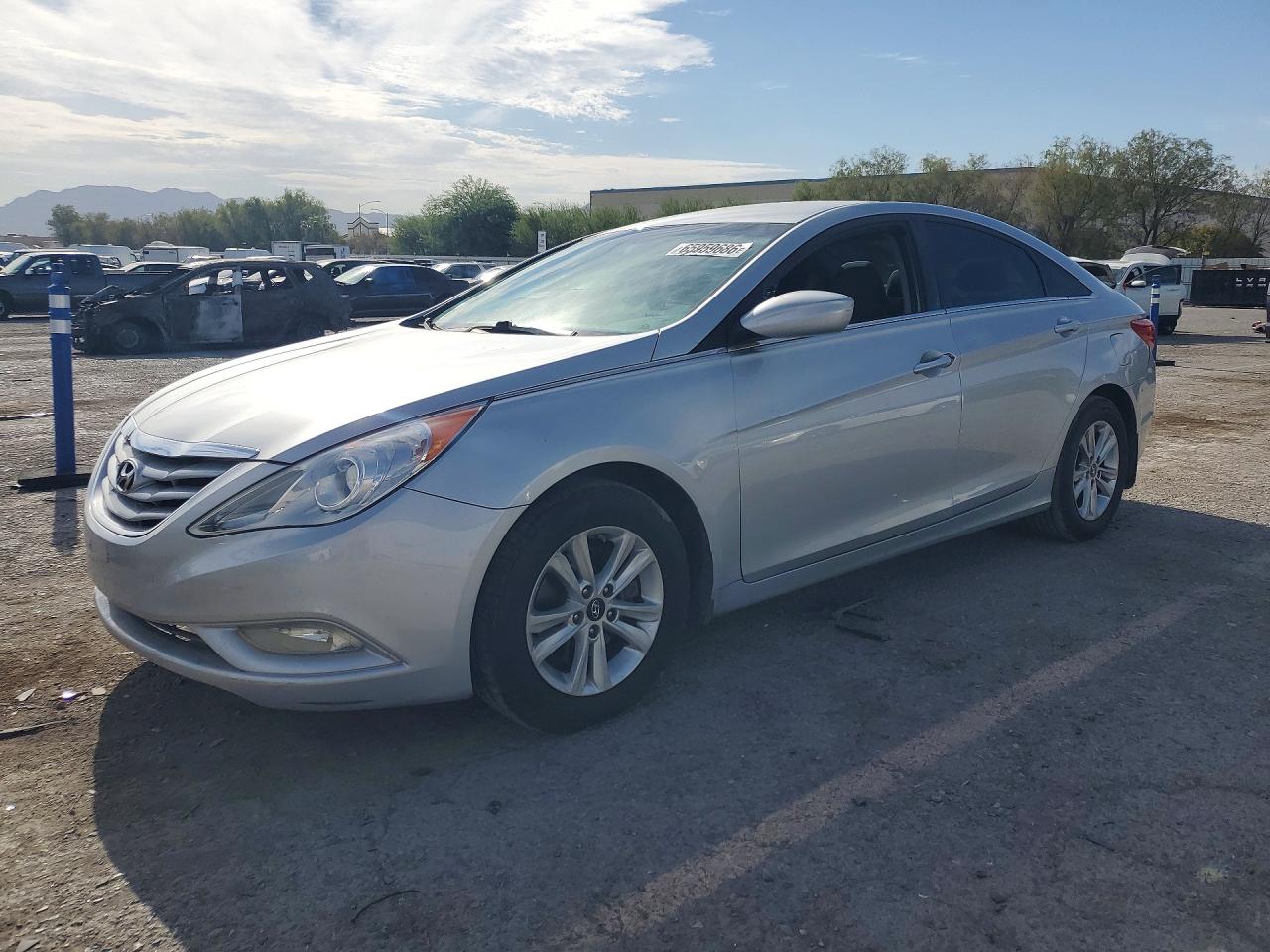 2013 Hyundai Sonata Gls Silver vin: 5NPEB4AC3DH747696