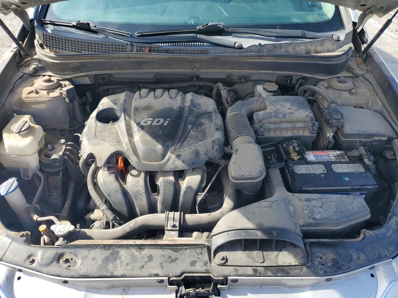 2013 Hyundai Sonata Gls Silver vin: 5NPEB4AC3DH747696