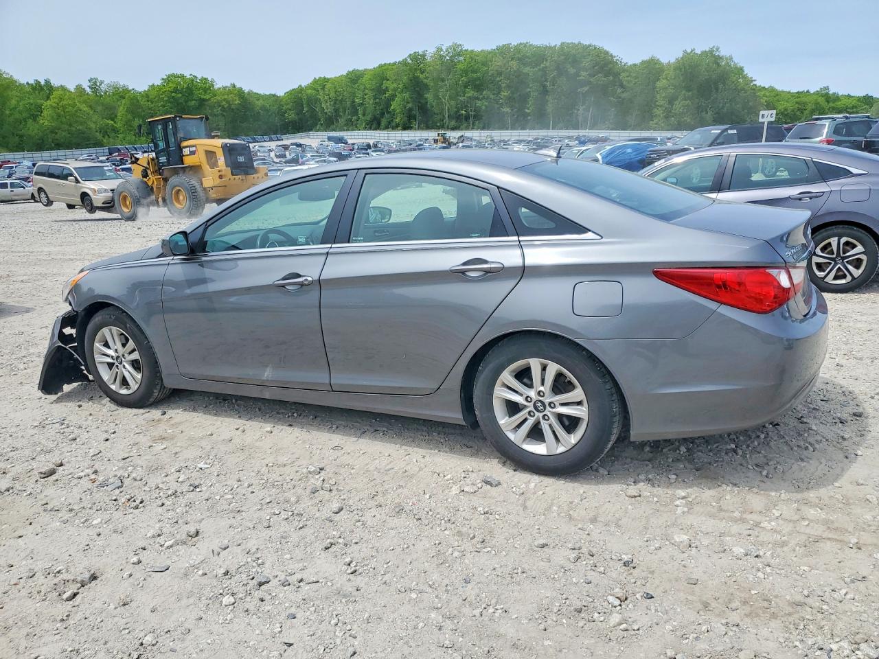 2013 Hyundai Sonata Gls Gray vin: 5NPEB4AC3DH750467