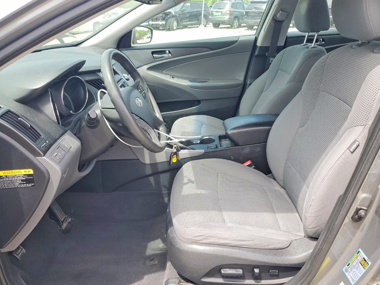 2013 Hyundai Sonata Gls Gray vin: 5NPEB4AC3DH750467