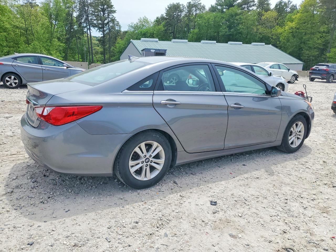2013 Hyundai Sonata Gls Gray vin: 5NPEB4AC3DH750467