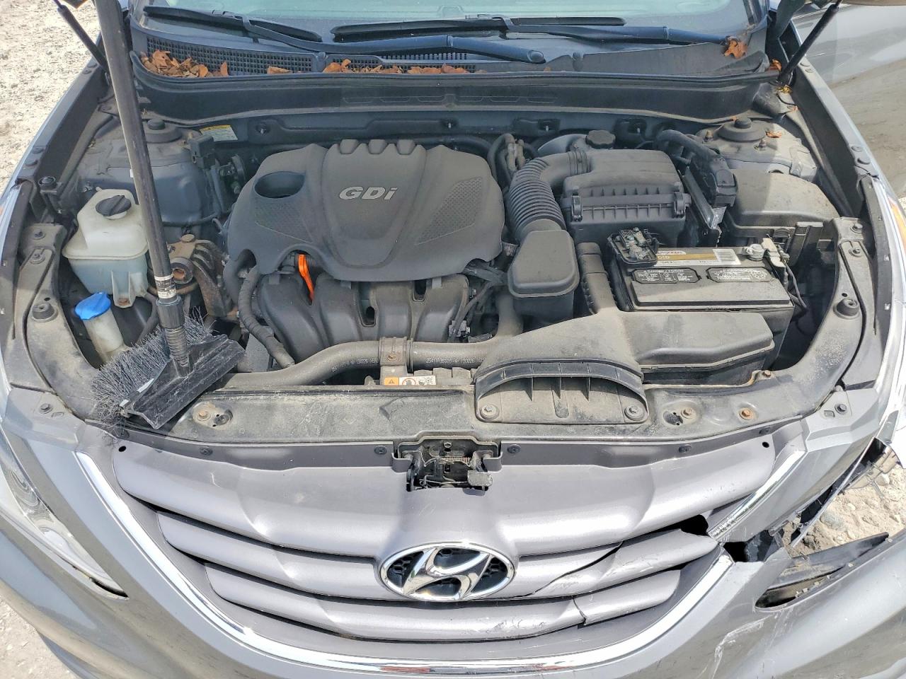 2013 Hyundai Sonata Gls Gray vin: 5NPEB4AC3DH750467