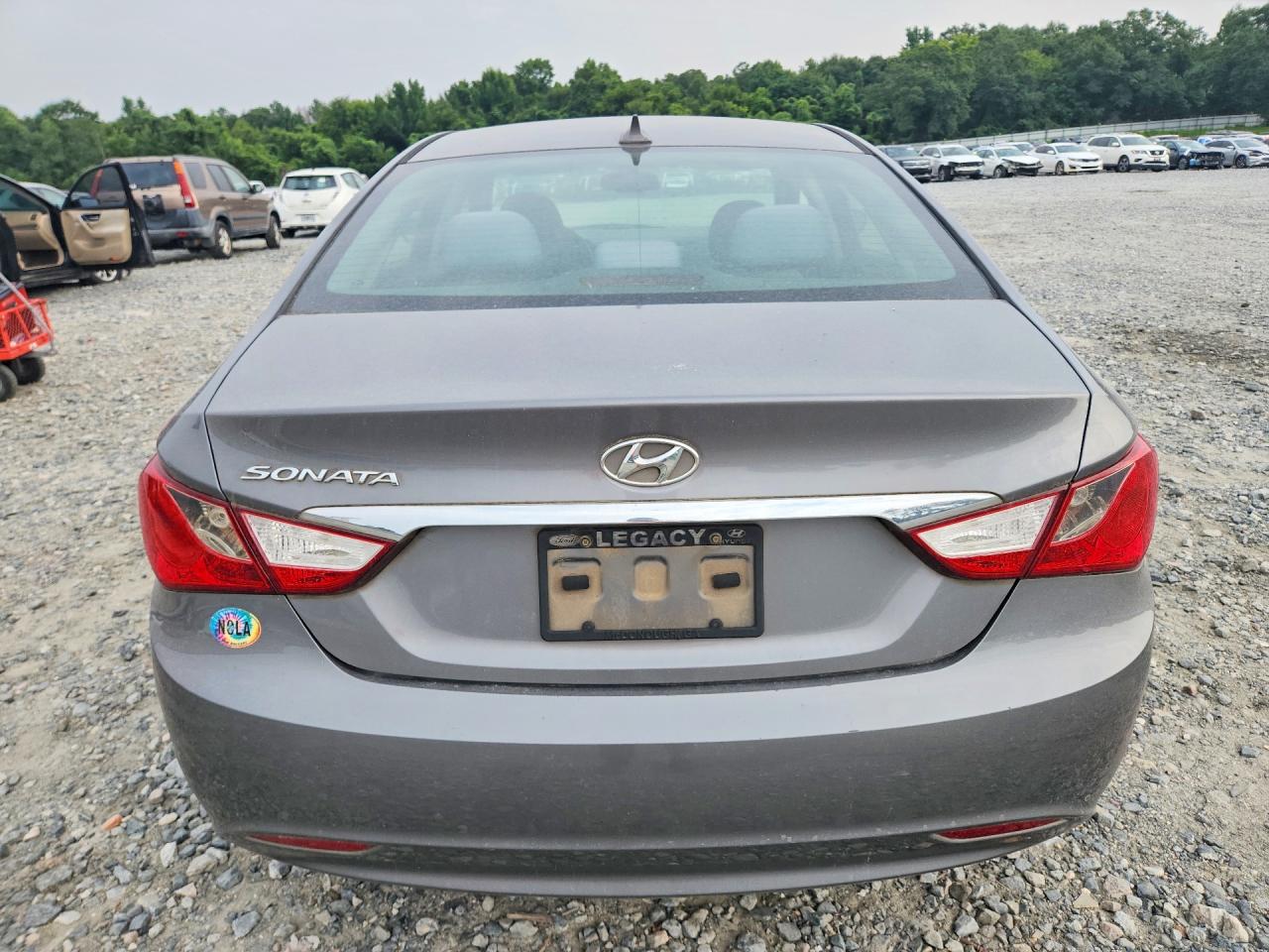 2013 Hyundai Sonata Gls Gray vin: 5NPEB4AC3DH757340