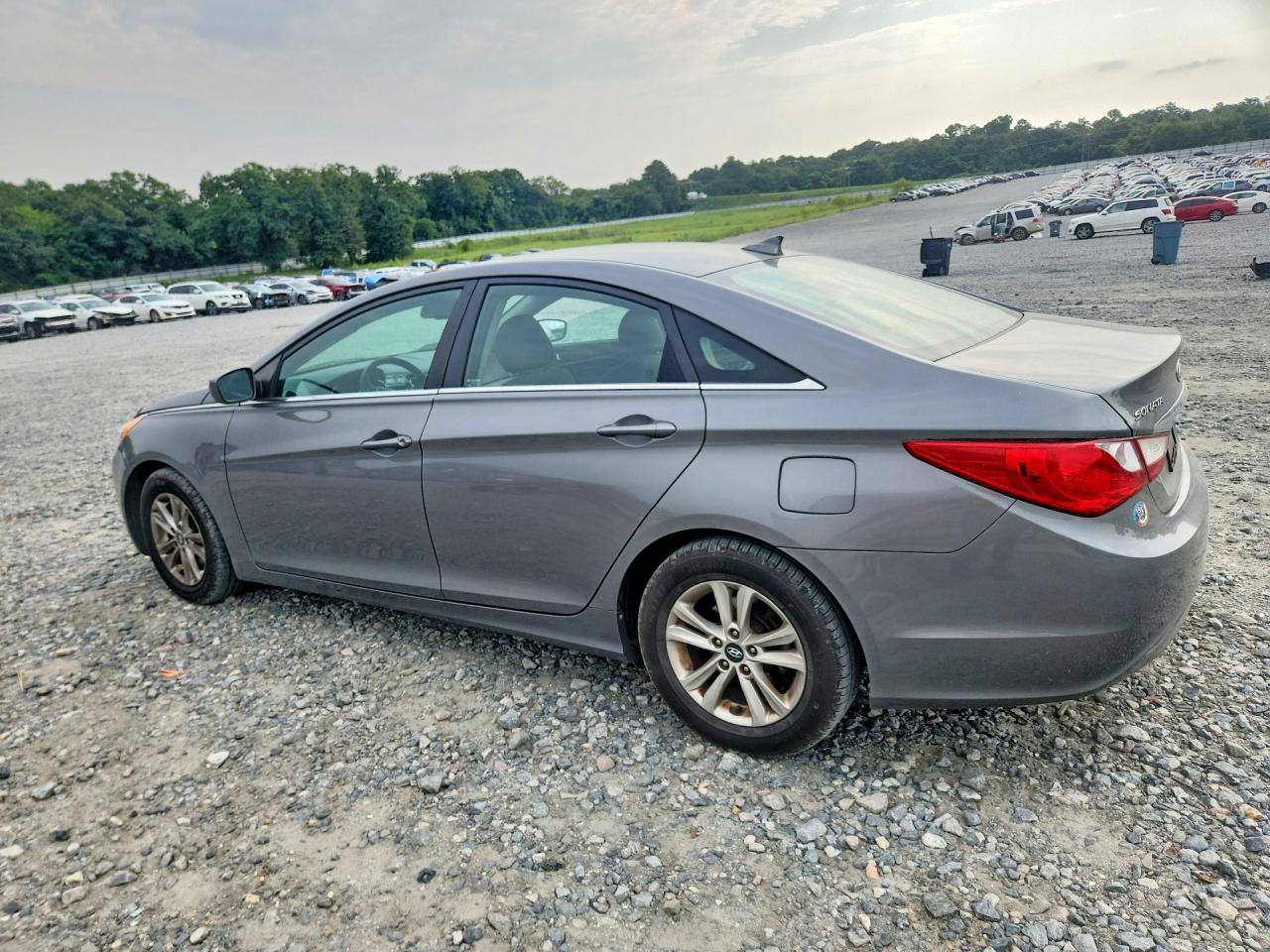 2013 Hyundai Sonata Gls Gray vin: 5NPEB4AC3DH757340