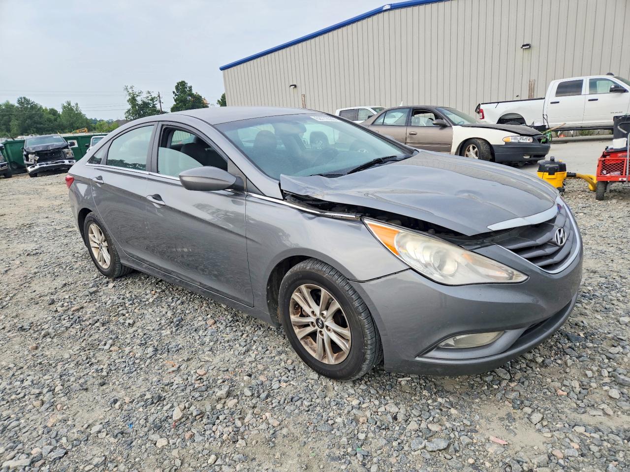 2013 Hyundai Sonata Gls Gray vin: 5NPEB4AC3DH757340