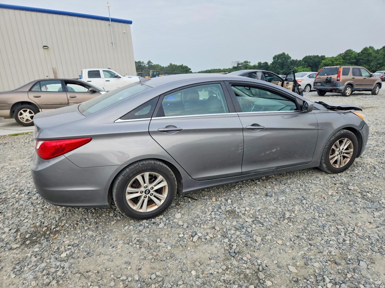 2013 Hyundai Sonata Gls Gray vin: 5NPEB4AC3DH757340