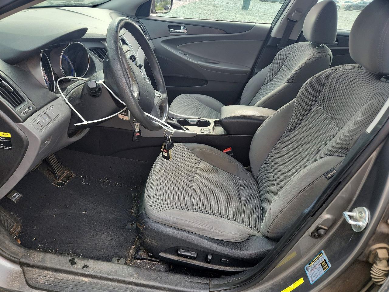 2013 Hyundai Sonata Gls Gray vin: 5NPEB4AC3DH757340