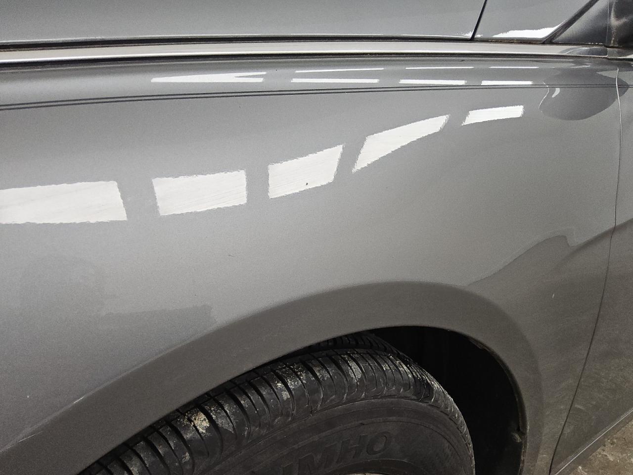 2013 Hyundai Sonata Gls Gray vin: 5NPEB4AC3DH760173 Damage: Left Front Fender, Chipped, 3