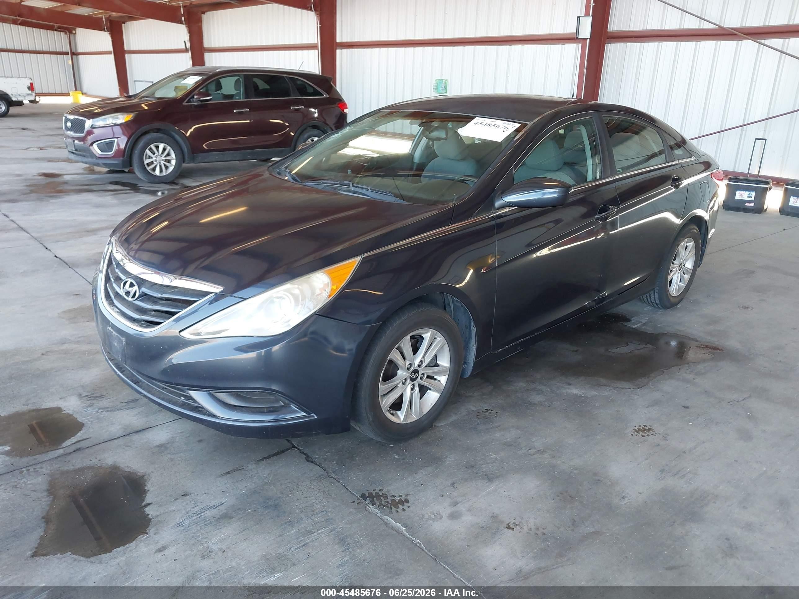 2013 Hyundai Sonata Gls Dark Blue vin: 5NPEB4AC3DH762988