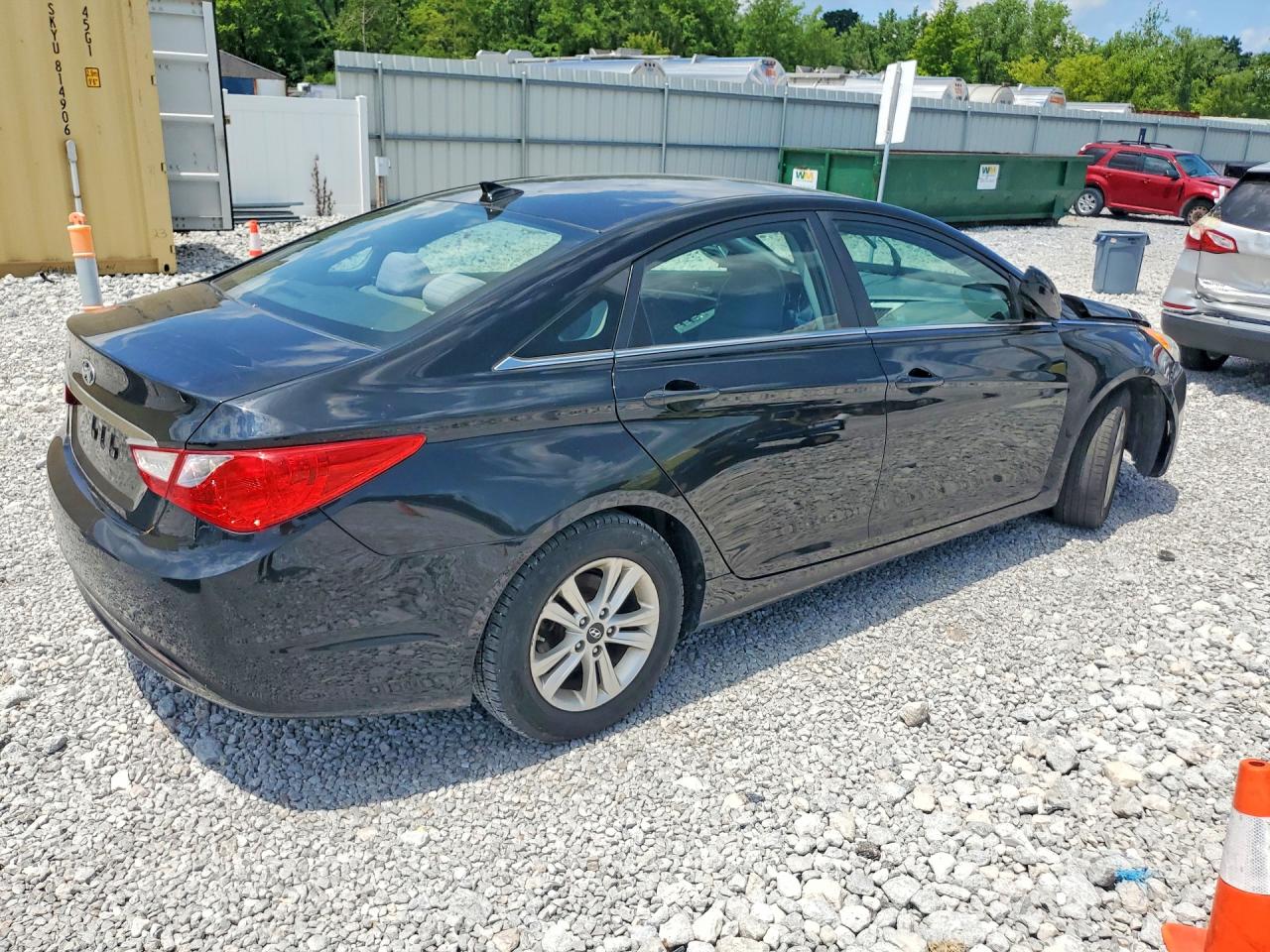 2013 Hyundai Sonata Gls Black vin: 5NPEB4AC3DH763347