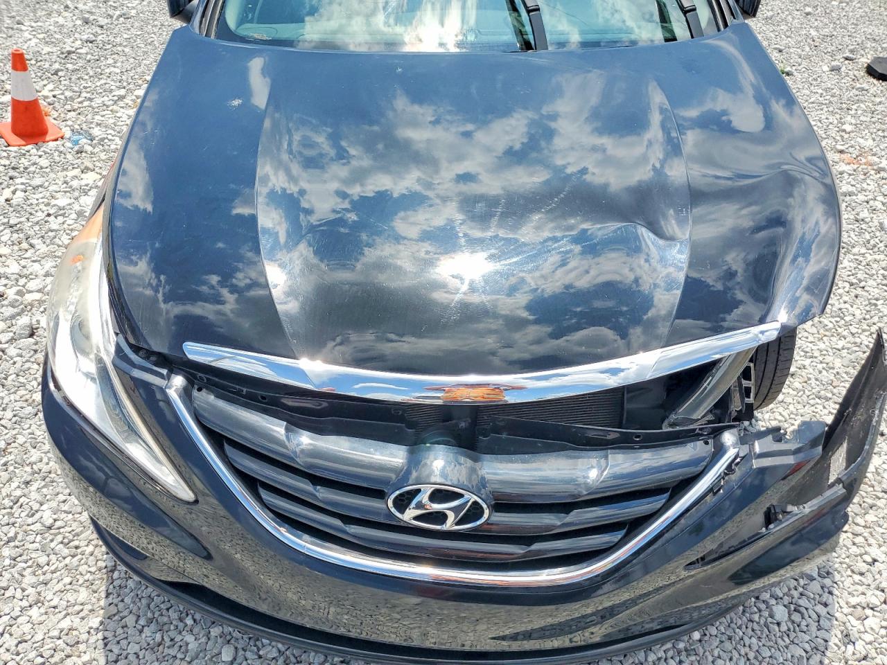 2013 Hyundai Sonata Gls Black vin: 5NPEB4AC3DH763347