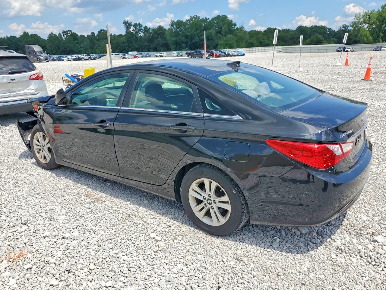 2013 Hyundai Sonata Gls Black vin: 5NPEB4AC3DH763347