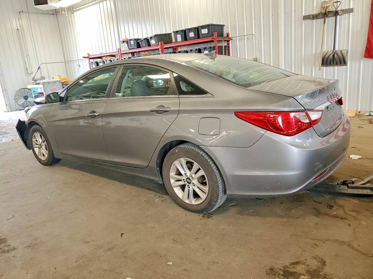 2013 Hyundai Sonata Gls Gray vin: 5NPEB4AC3DH774204