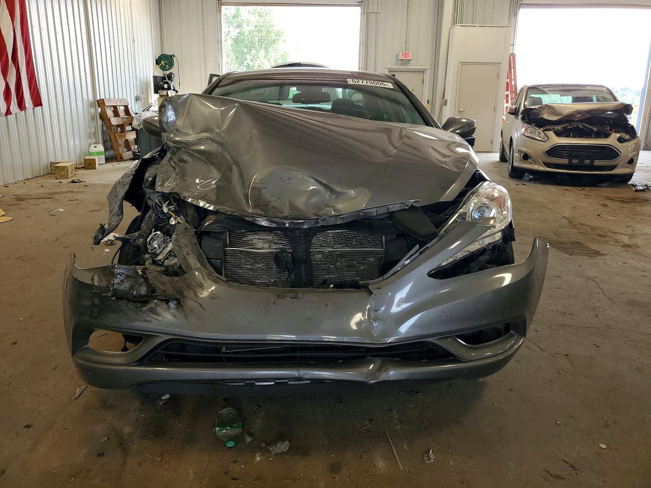 2013 Hyundai Sonata Gls Gray vin: 5NPEB4AC3DH774204