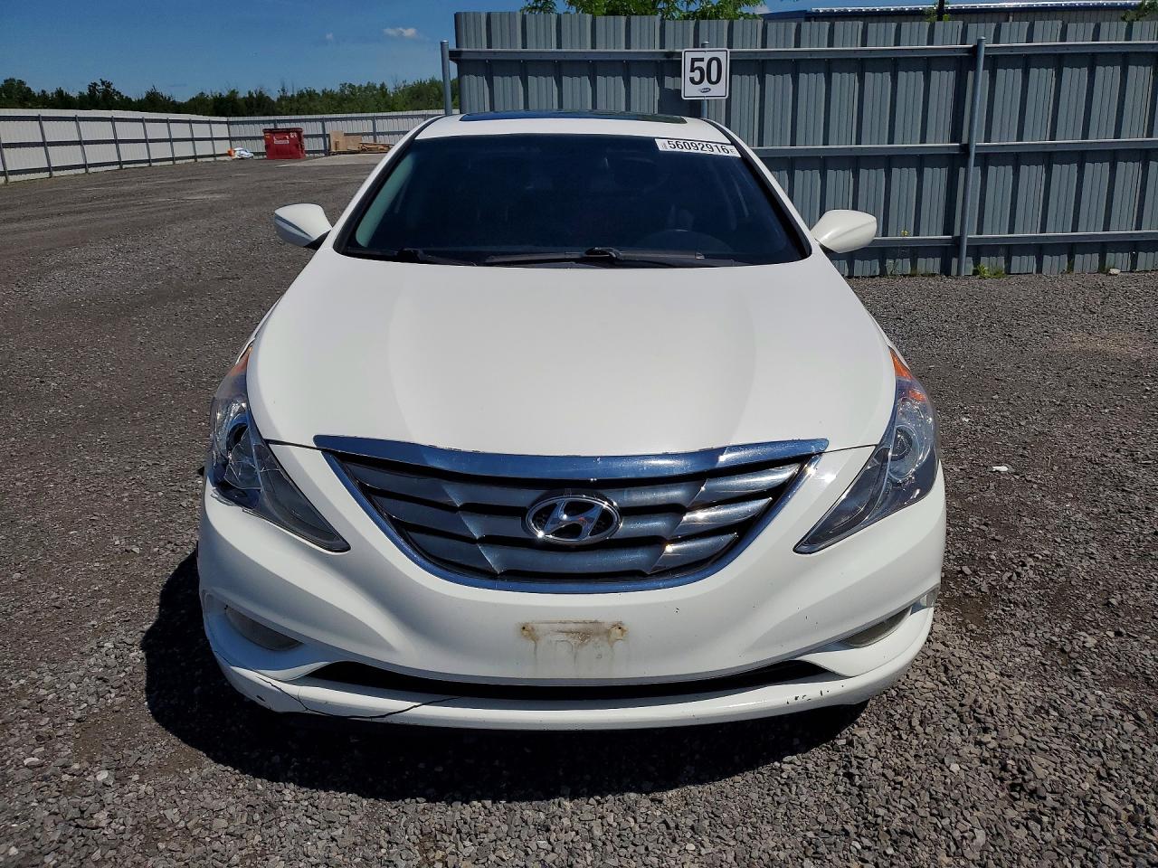 2013 Hyundai Sonata Gls White vin: 5NPEB4AC3DH775854