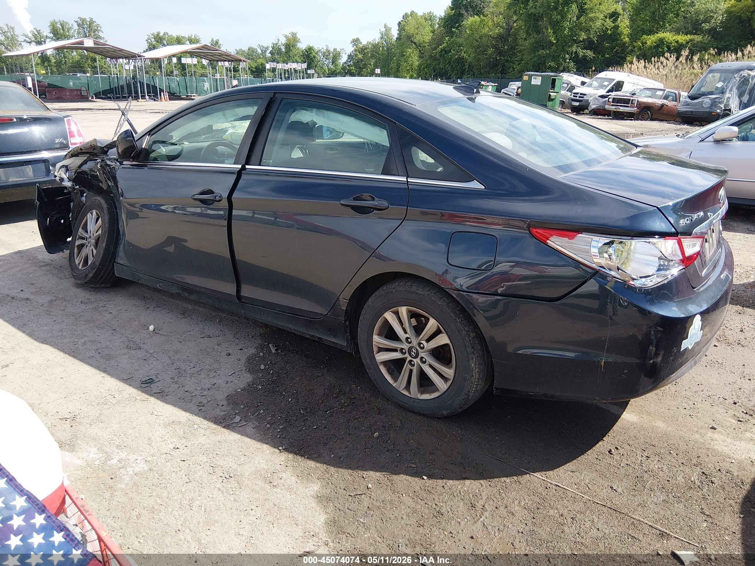 2013 Hyundai Sonata Gls Black vin: 5NPEB4AC3DH782870