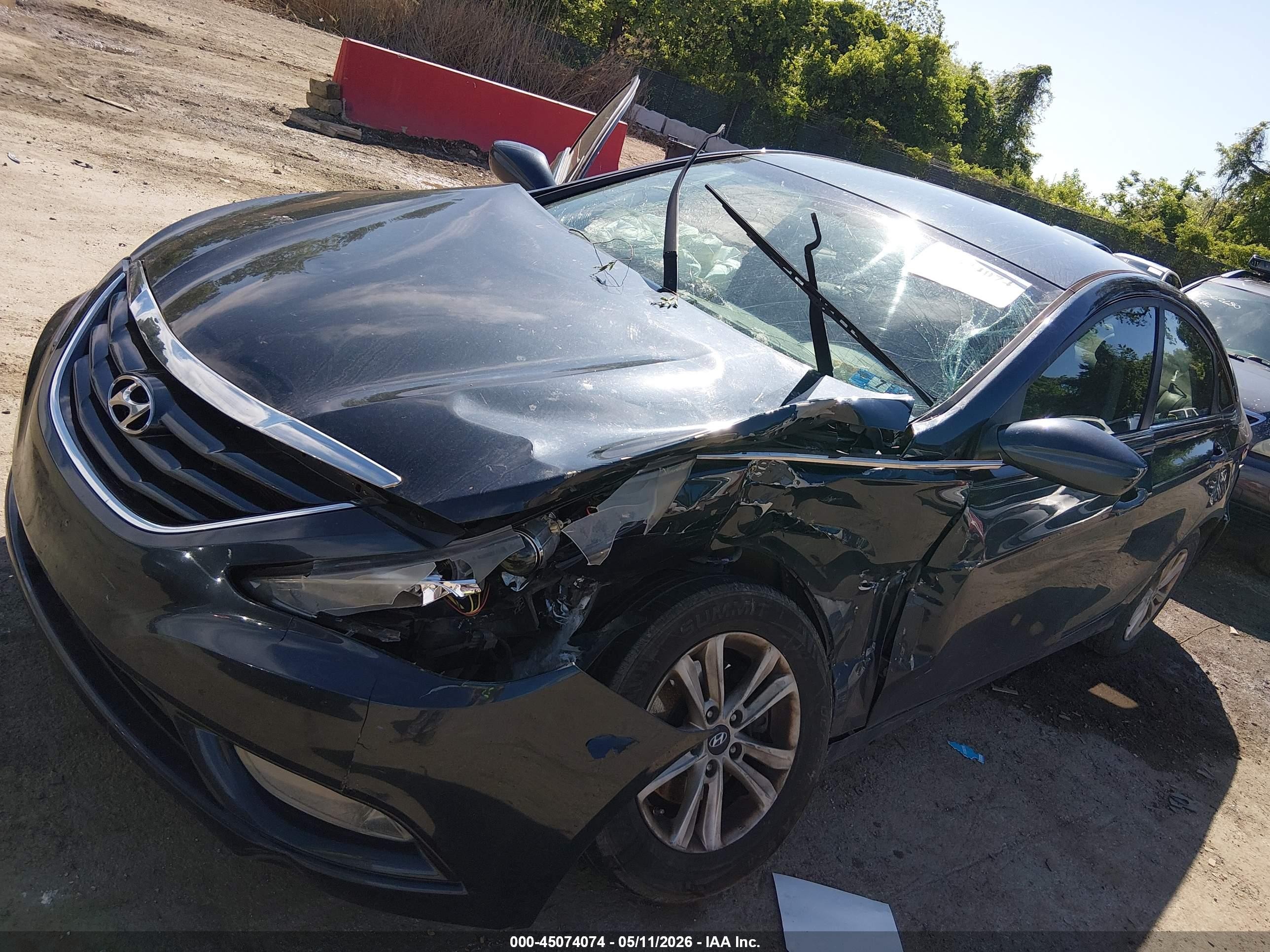 2013 Hyundai Sonata Gls Black vin: 5NPEB4AC3DH782870