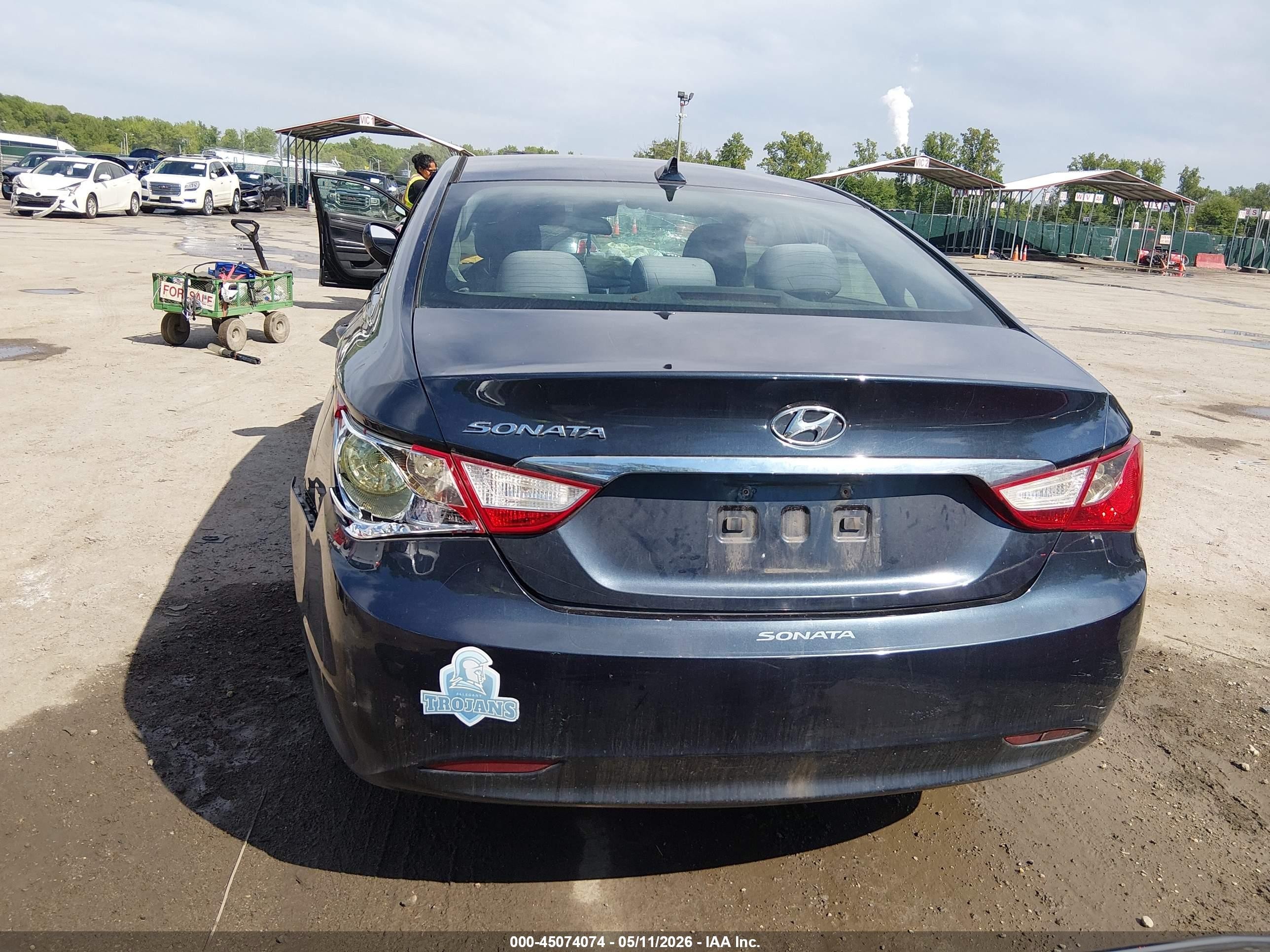 2013 Hyundai Sonata Gls Black vin: 5NPEB4AC3DH782870