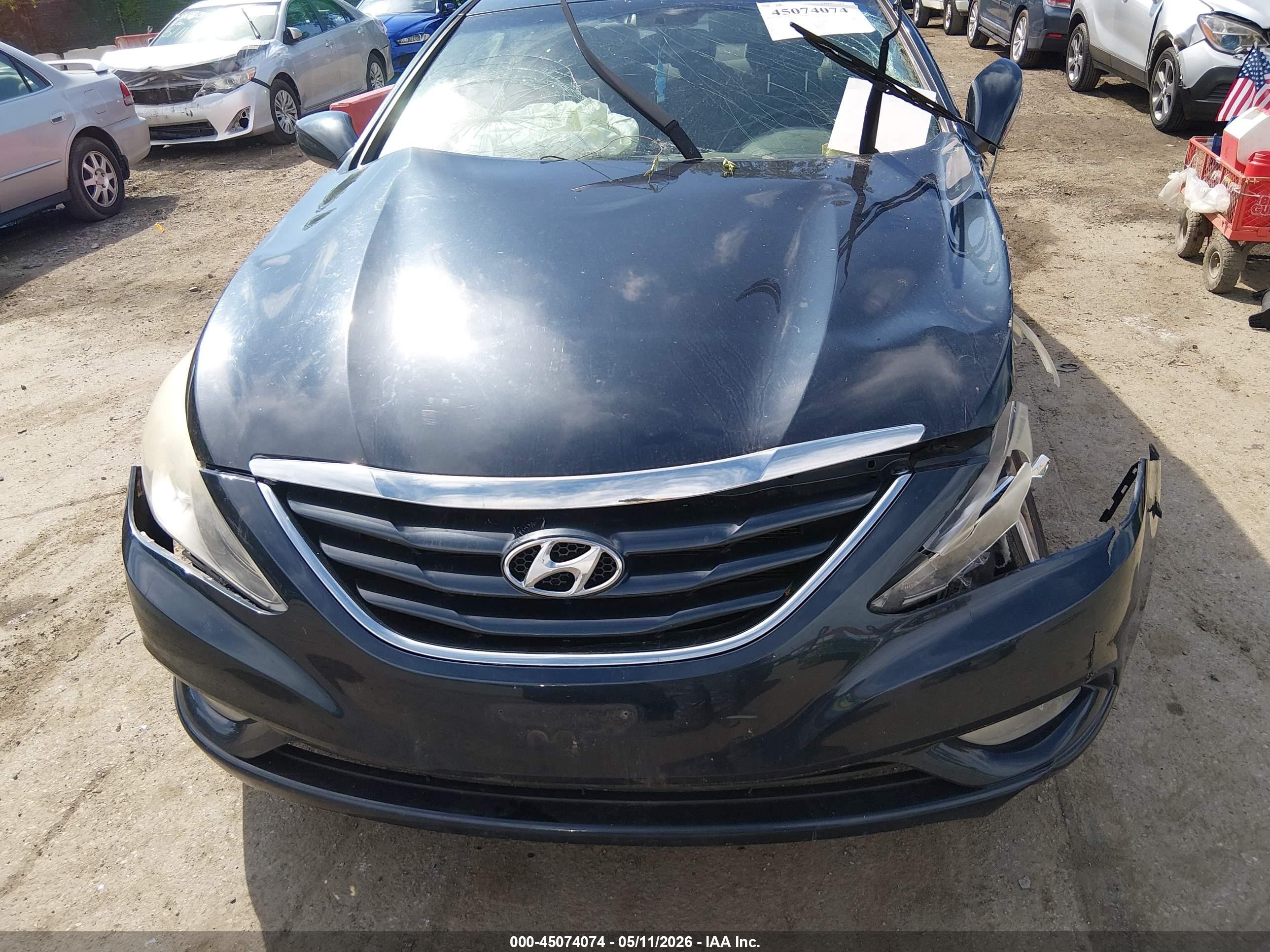 2013 Hyundai Sonata Gls Black vin: 5NPEB4AC3DH782870