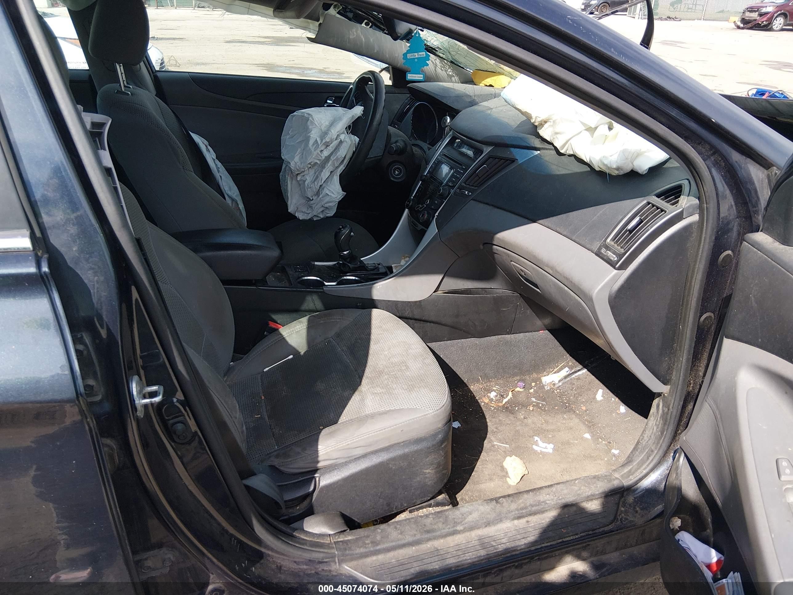 2013 Hyundai Sonata Gls Black vin: 5NPEB4AC3DH782870