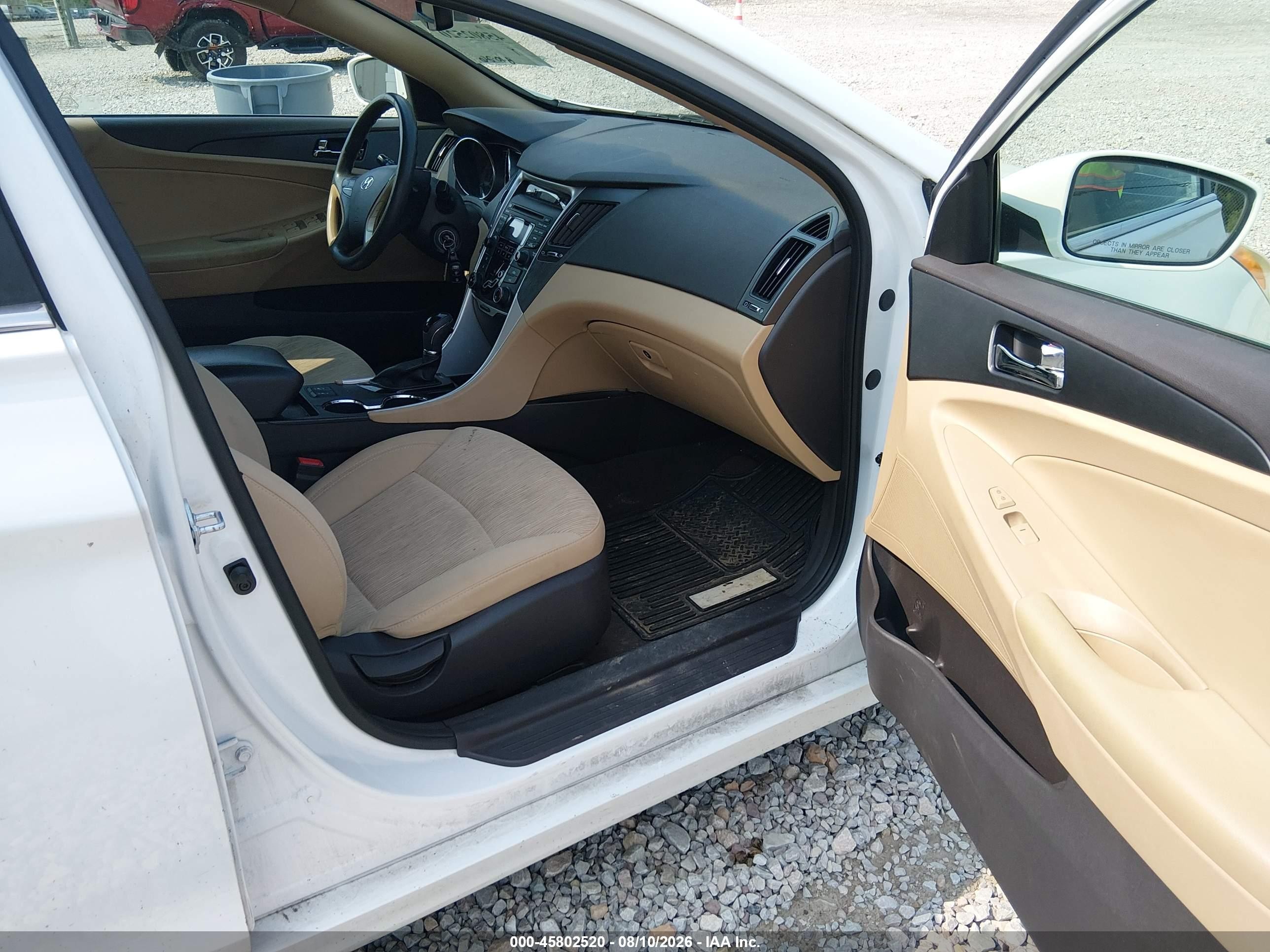 2013 Hyundai Sonata Gls Белый vin: 5NPEB4AC3DH785574