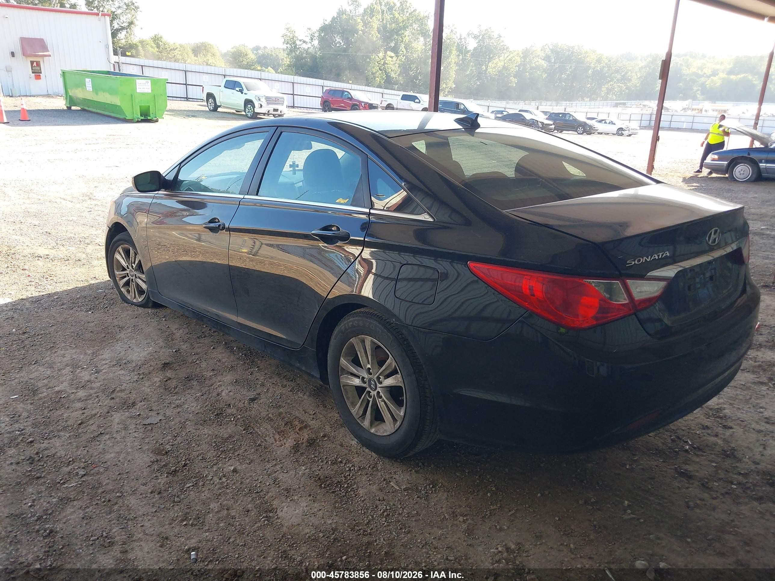 2013 Hyundai Sonata Gls Черный vin: 5NPEB4AC3DH785820