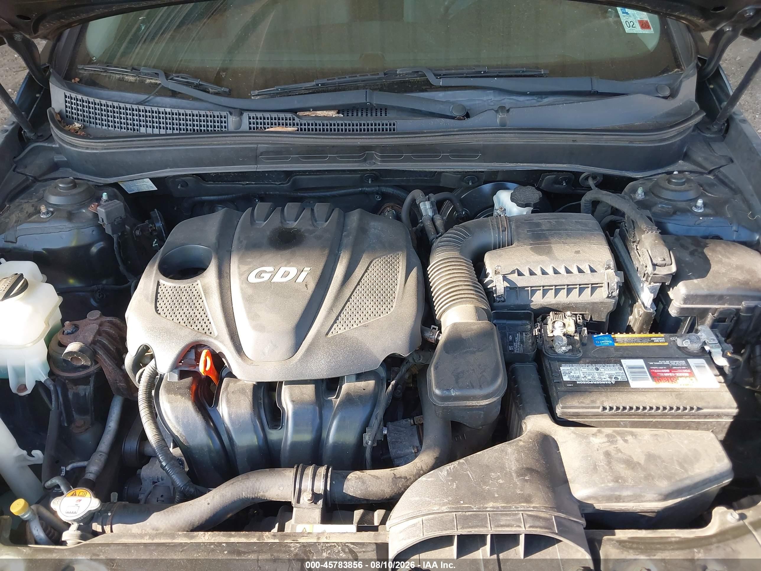 2013 Hyundai Sonata Gls Черный vin: 5NPEB4AC3DH785820