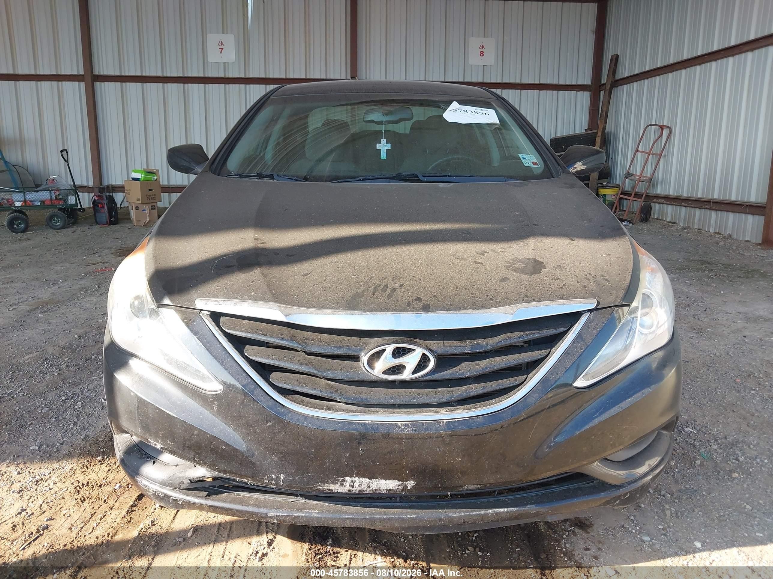 2013 Hyundai Sonata Gls Черный vin: 5NPEB4AC3DH785820