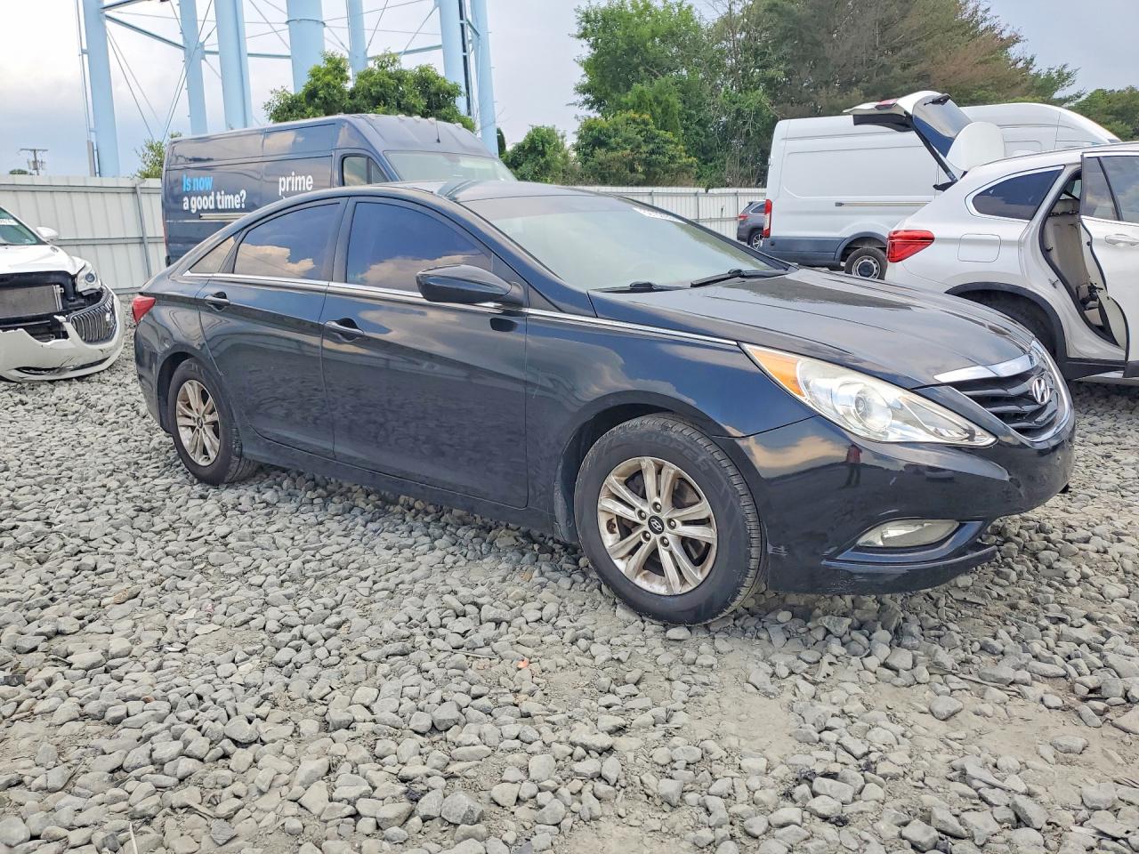 2013 Hyundai Sonata Gls Black vin: 5NPEB4AC3DH789933
